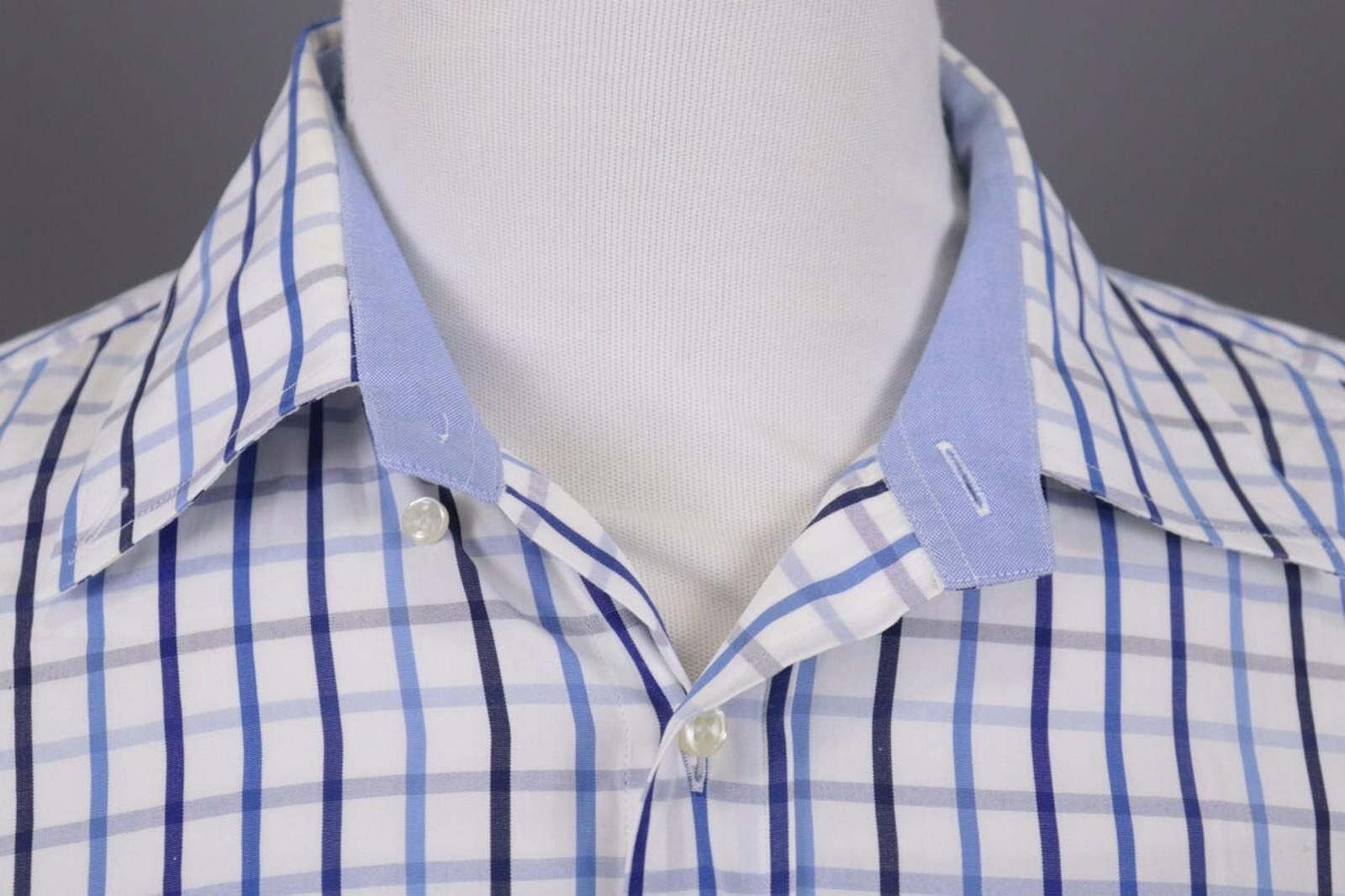Paul & Shark Paul & Shark Yachting White Check Shirt Size 43 Size US M / EU 48-50 / 2 - 5 Thumbnail