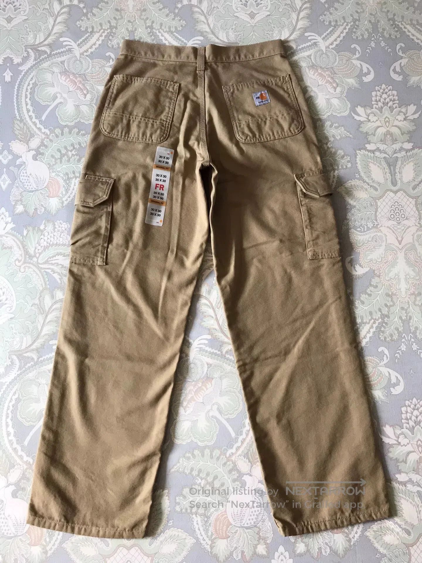 Carhartt Carhartt FRB240 Cargo Work Pants. Size US 30 / EU 46 - 3 Thumbnail