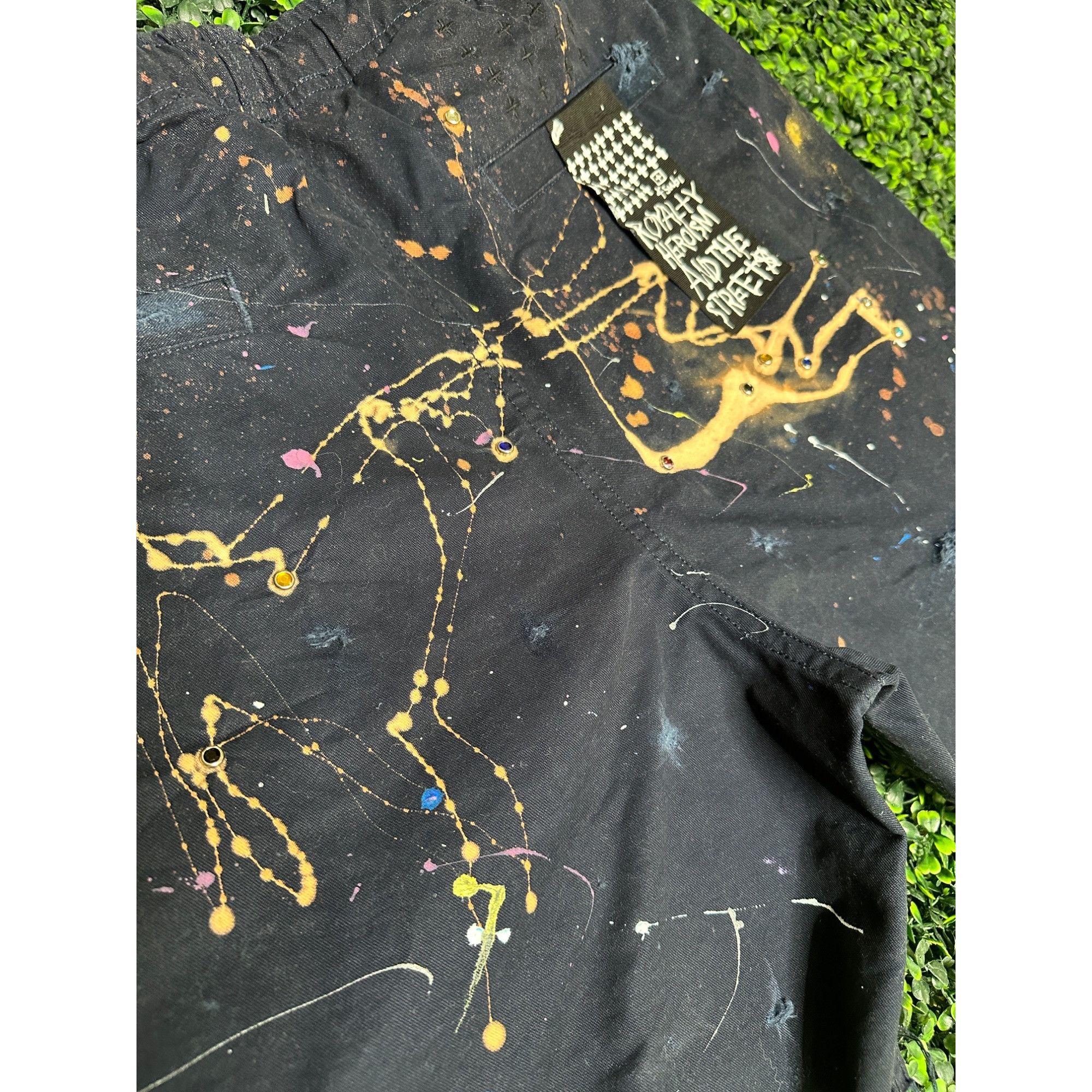 Ksubi DRO Lab LTD Custom 1/1 ART x Ksubi Shorts Size US 36 / EU 52 - 10 Thumbnail