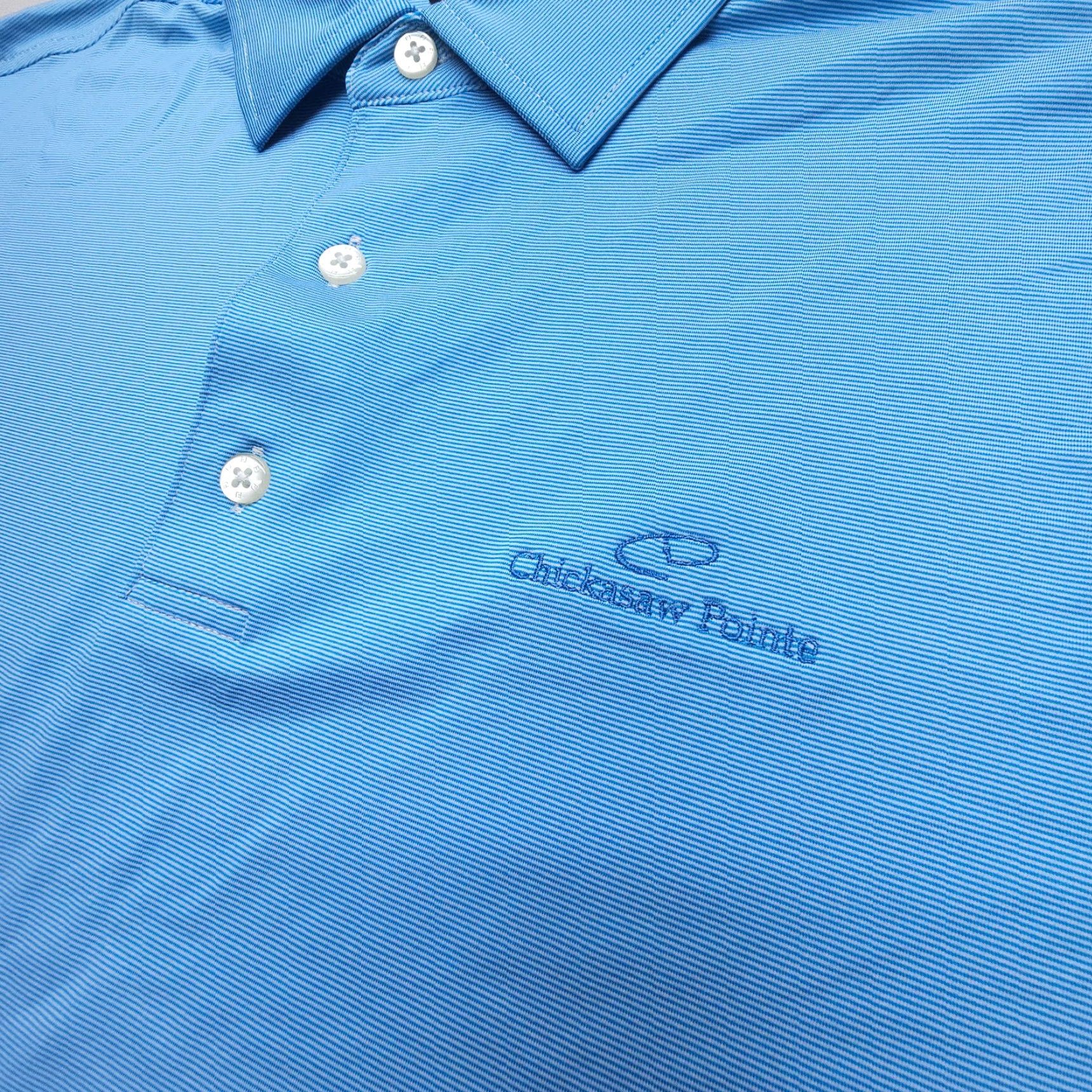 Footjoy FootJoy Polo Shirt Mens XL Blue Performance Stretch Golf Polo FootJoy Size US XL / EU 56 / 4 - 4 Thumbnail