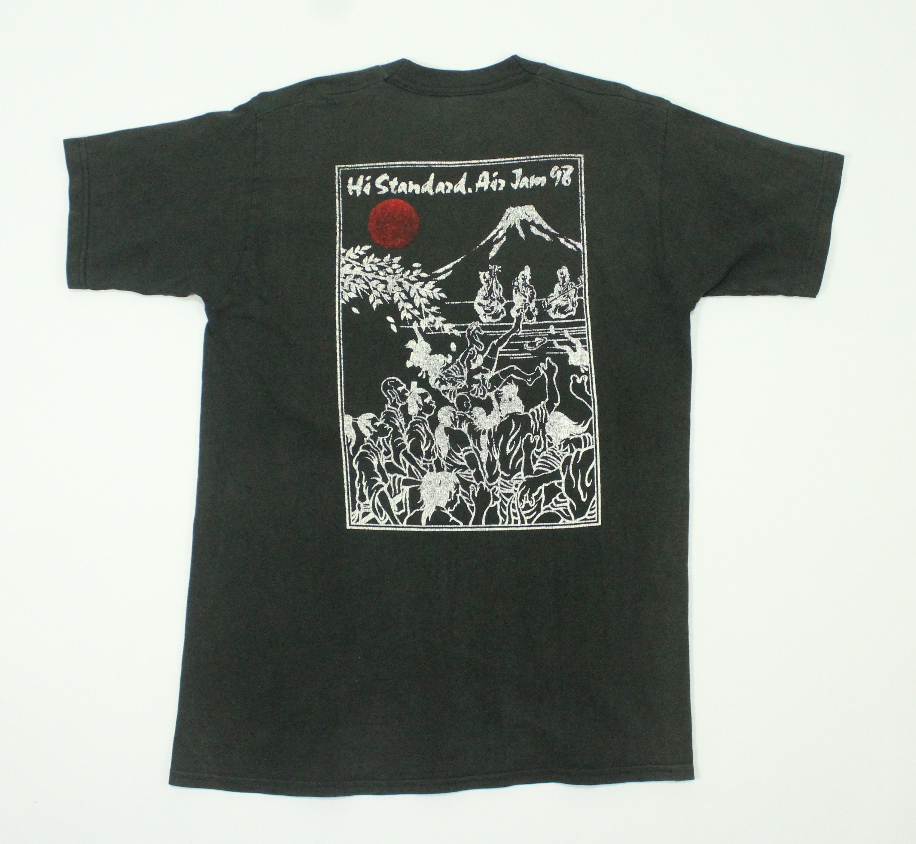 Band Tees Vintage 90s HI-STANDARD T Shirt Japanese Punk Band Faded Size US M / EU 48-50 / 2 - 9 Thumbnail