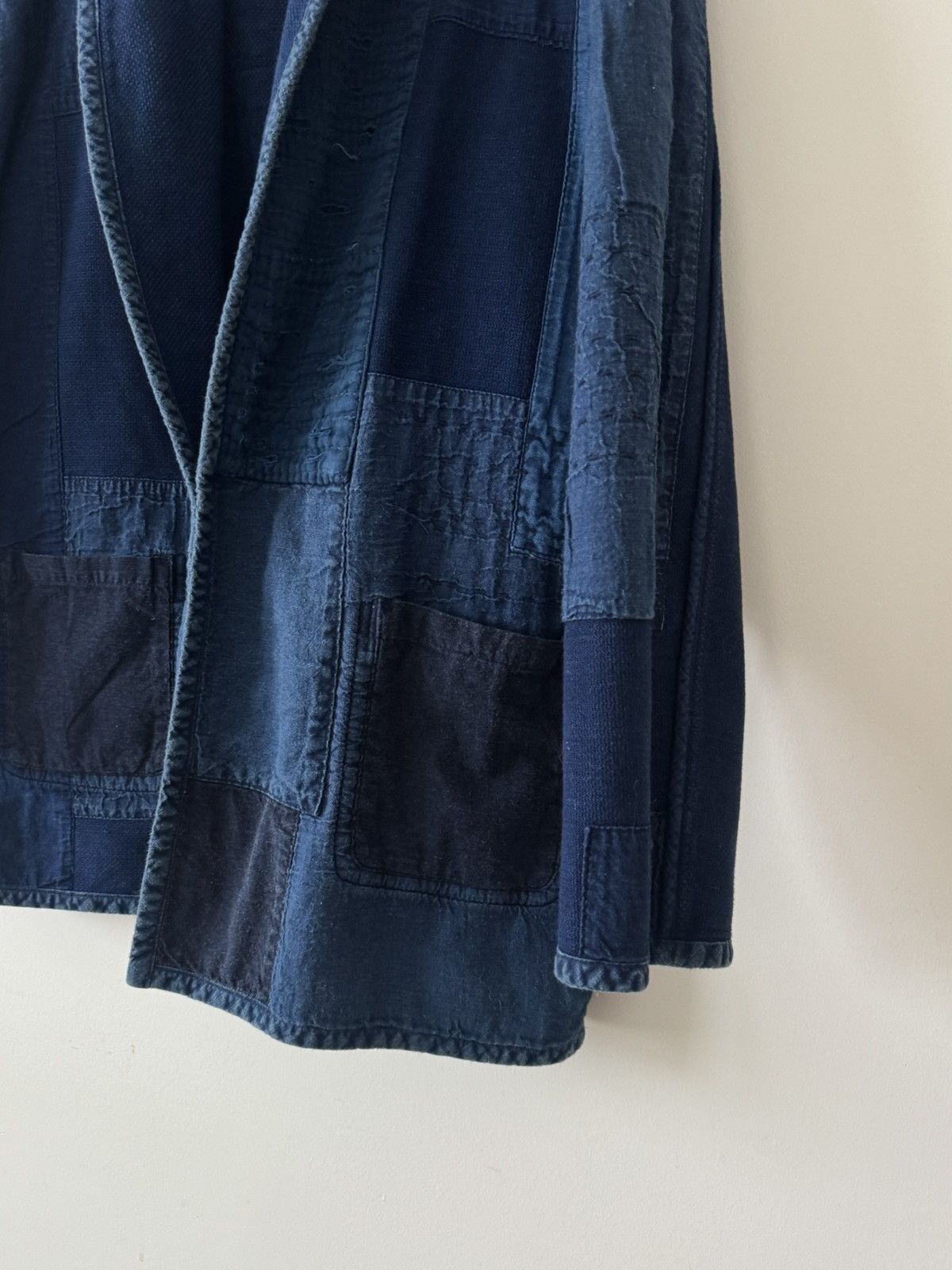 Blue Blue Japan Honai Sashiko Nenrin Reversible Jacket Size US L / EU 52-54 / 3 - 2 Thumbnail
