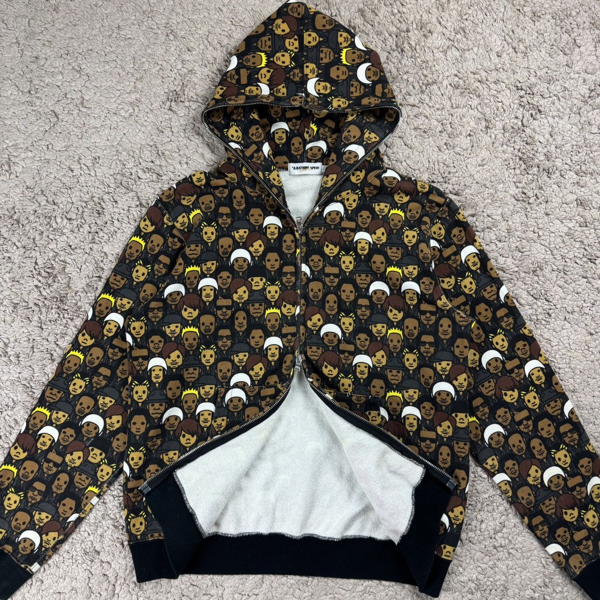 Bape Vintage Bape X Exile Milo Collaboration Full-Zip Hoodie Size US M / EU 48-50 / 2 - 6 Thumbnail