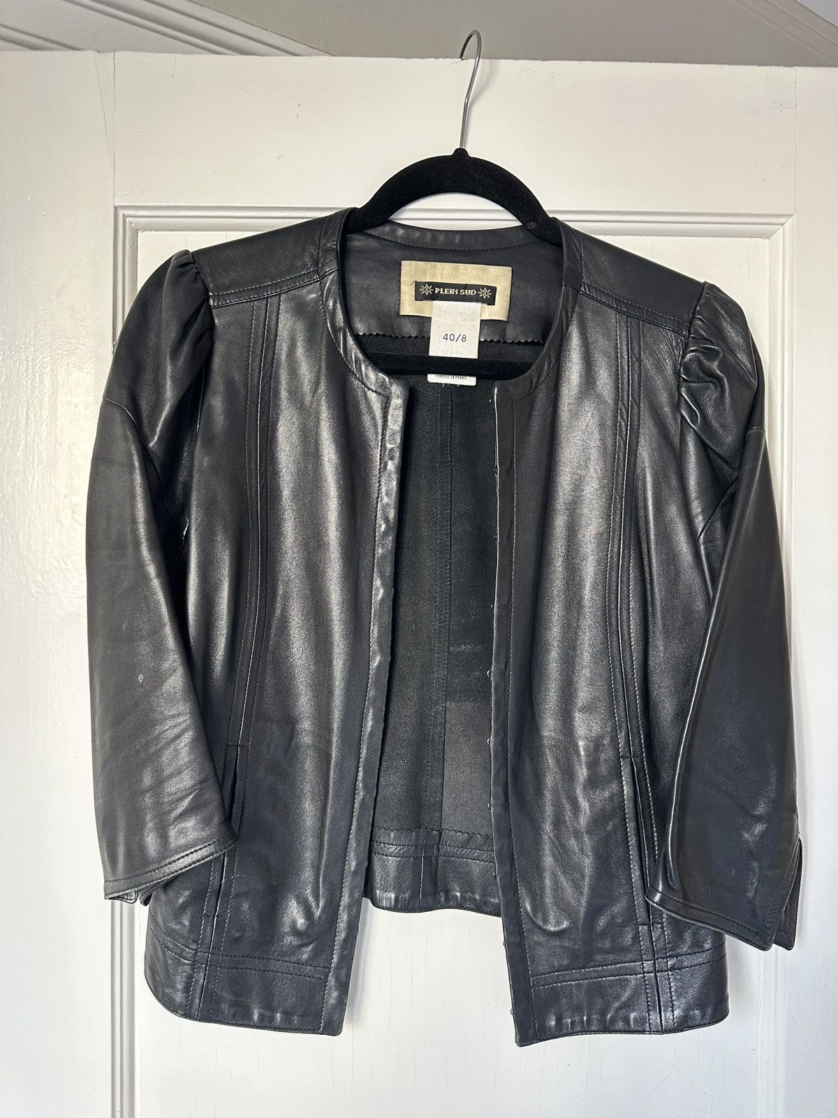 plein sud Vintage Plein Sud - Leather Jacket Size M / US 6-8 / IT 42-44 - 6 Thumbnail