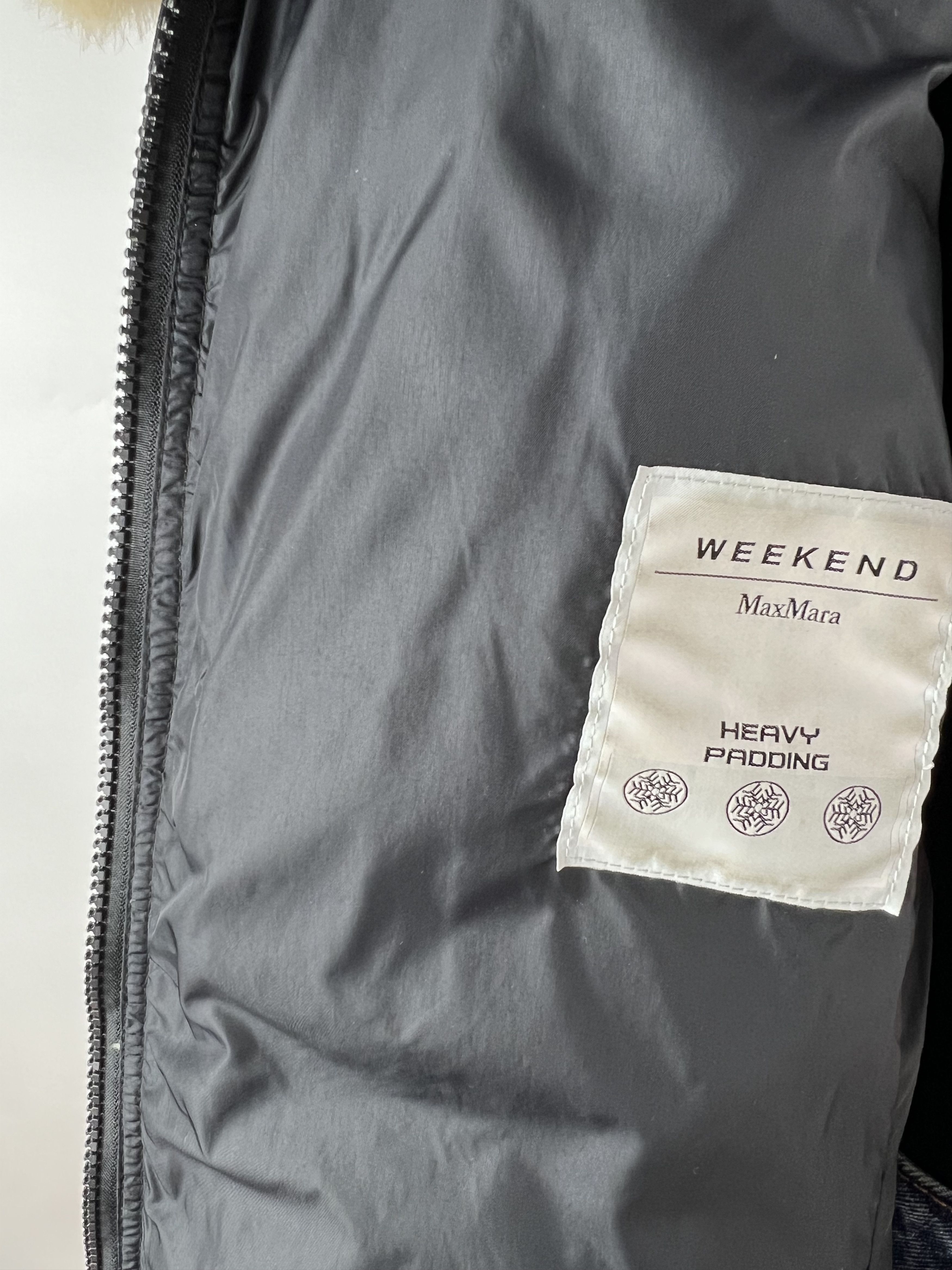 Max Mara × Weekend Max Mara Weekend Max Mara Down Jacket Lapin Rex Leather Decorations Size M / US 6-8 / IT 42-44 - 8 Thumbnail