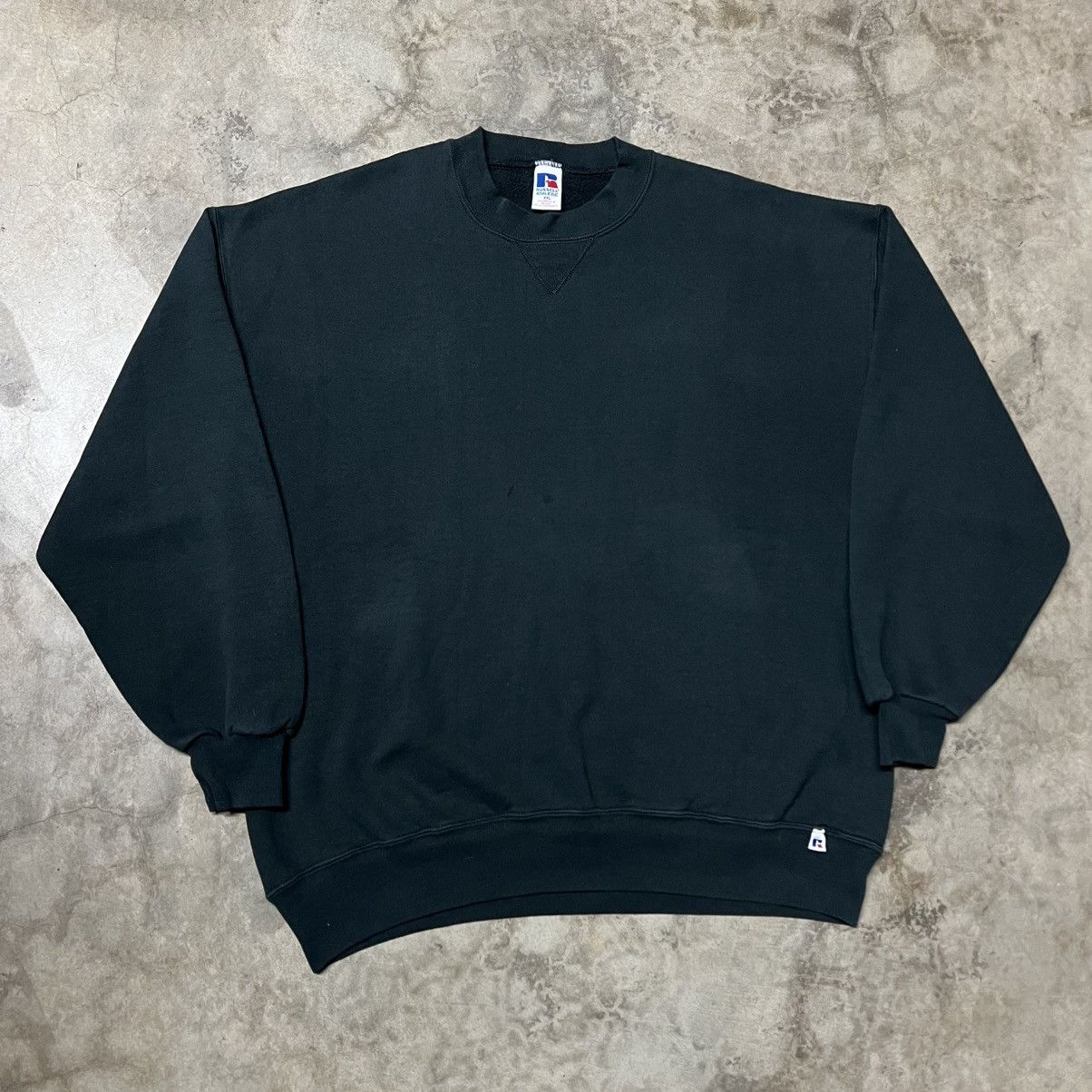 Kanye West × Russell Athletic × Vintage Vintage Russell Athletic Essential Blank Crewneck Sweater Size US XXL / EU 58 / 5 - 2 Thumbnail