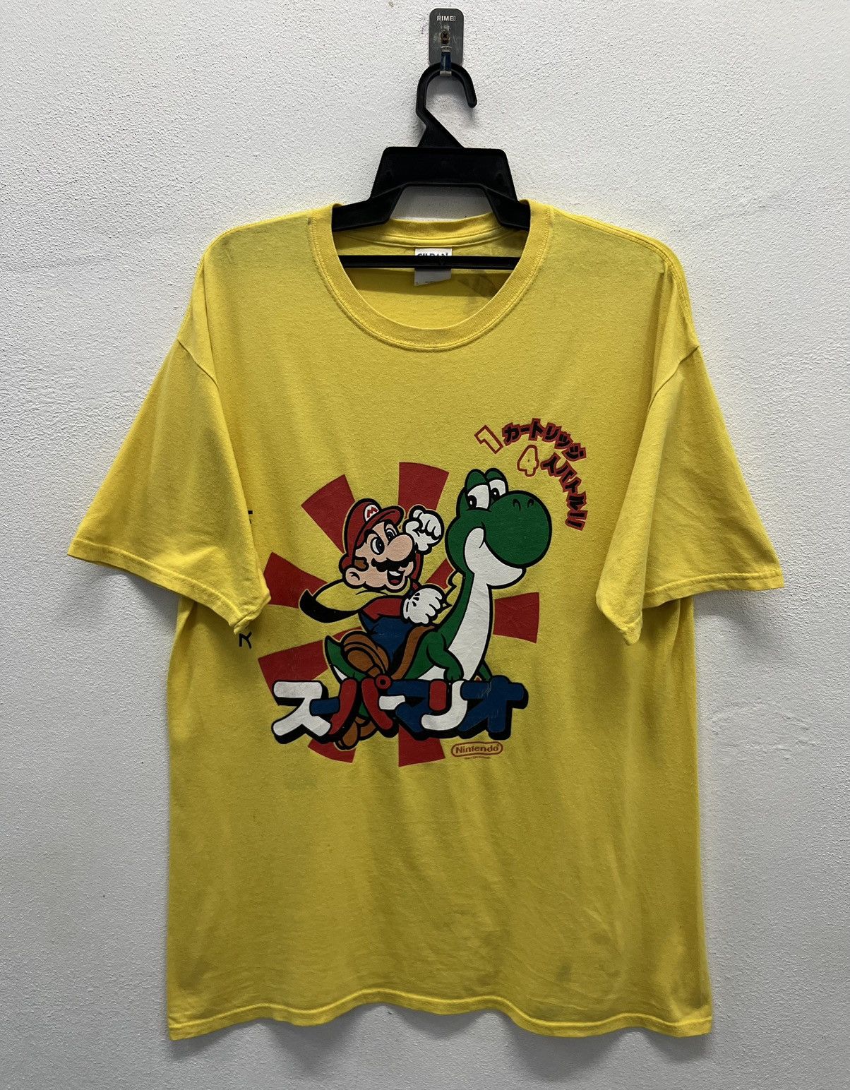 Nintendo × Playstation × Vintage NINTENDO SUPER MARIO 2009 TEE SHIRT YELLOW M Size US L / EU 52-54 / 3 - 1 Thumbnail