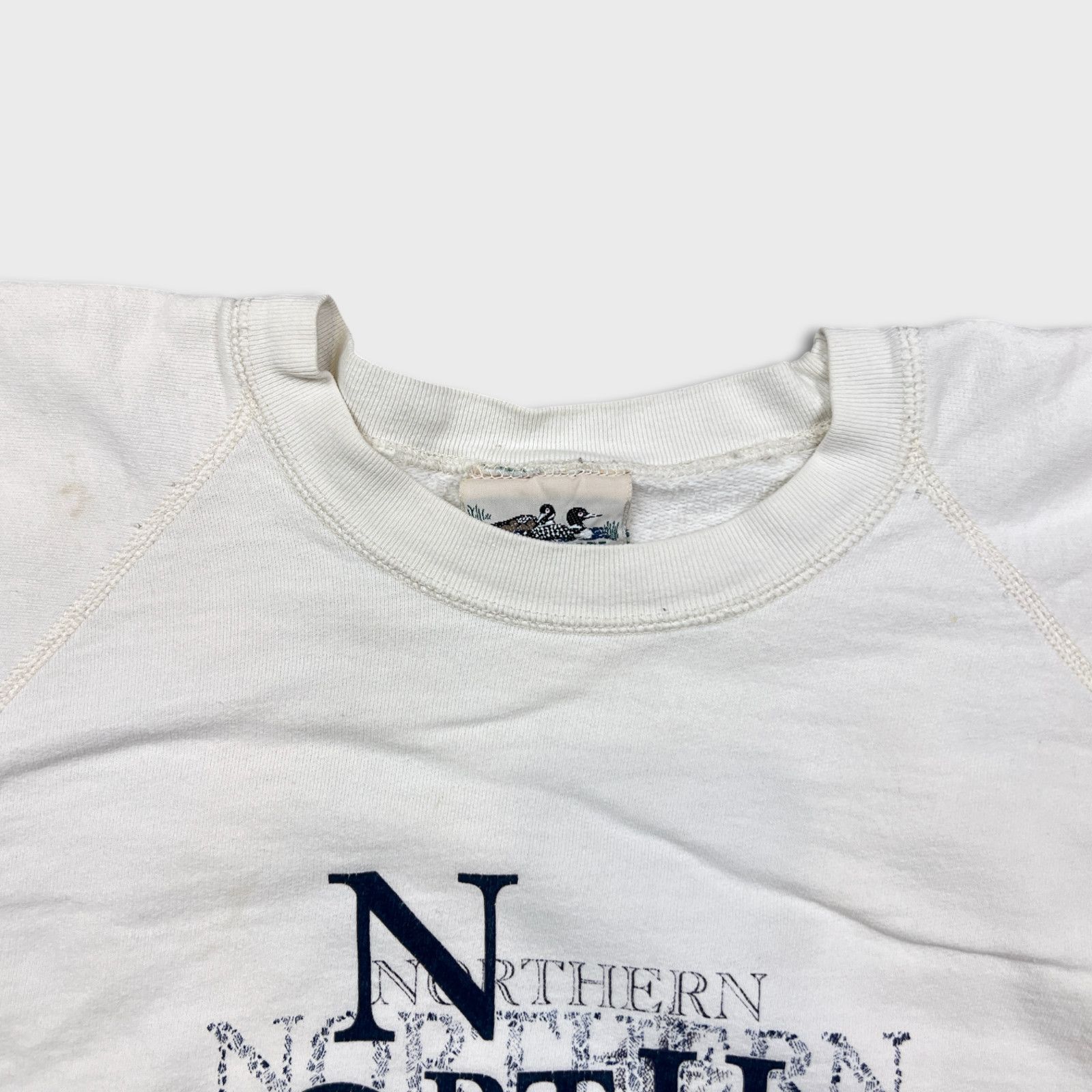 Northern Reflections × Vintage Vintage Northern Reflections Sweatshirt Nature 90s Pullover Size US L / EU 52-54 / 3 - 2 Thumbnail