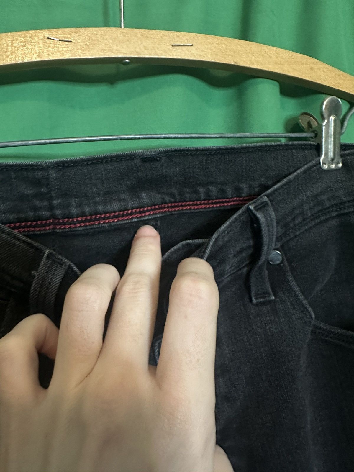 Levi's × Levi's Made & Crafted Levi’s Redloop premium black slim denim jeans redline Size US 30 / EU 46 - 9 Thumbnail