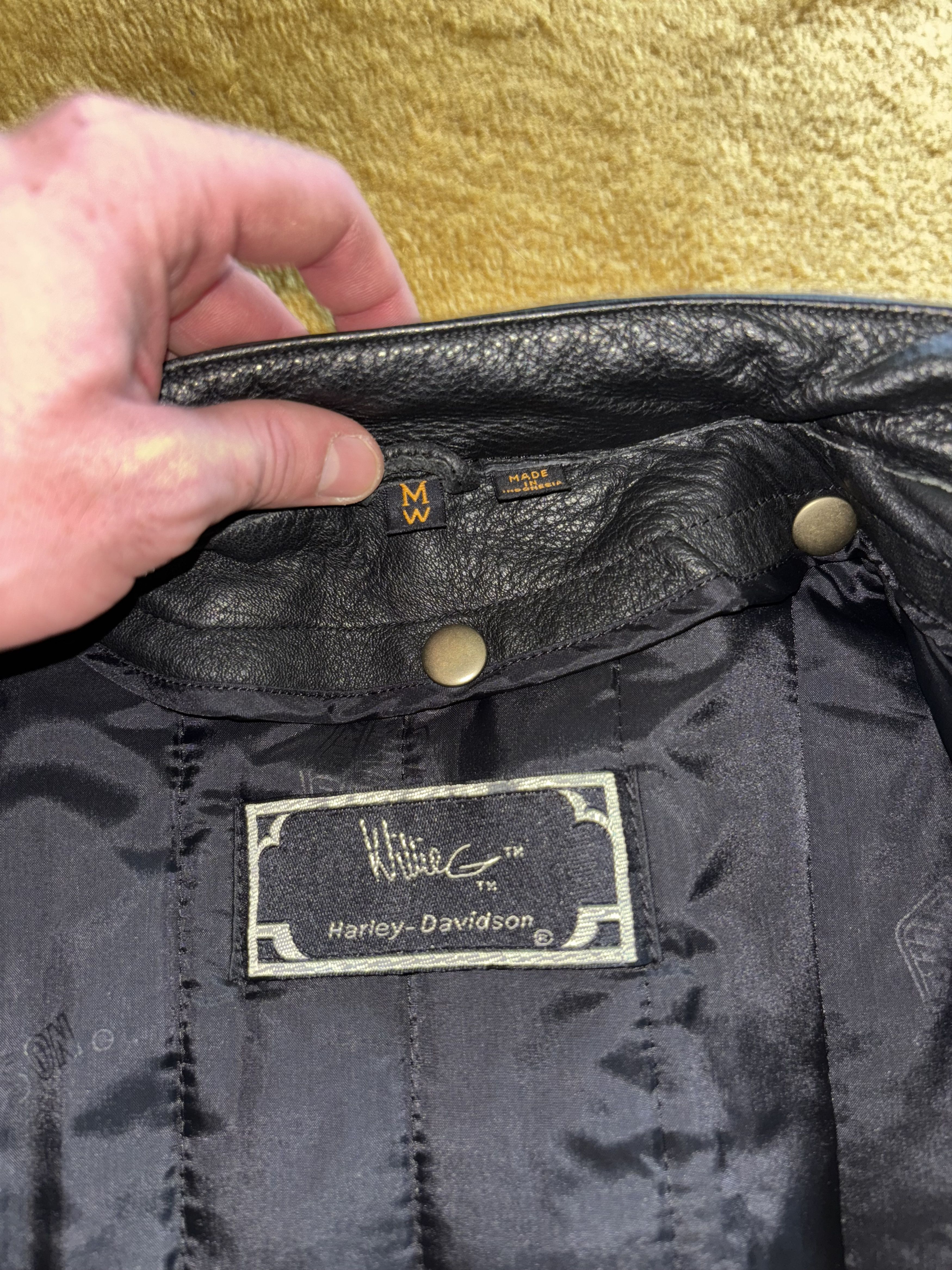 Harley Davidson Harley-Davidson Willie G Leather Fringed Motorcycle Jacket Size M / US 6-8 / IT 42-44 - 5 Thumbnail