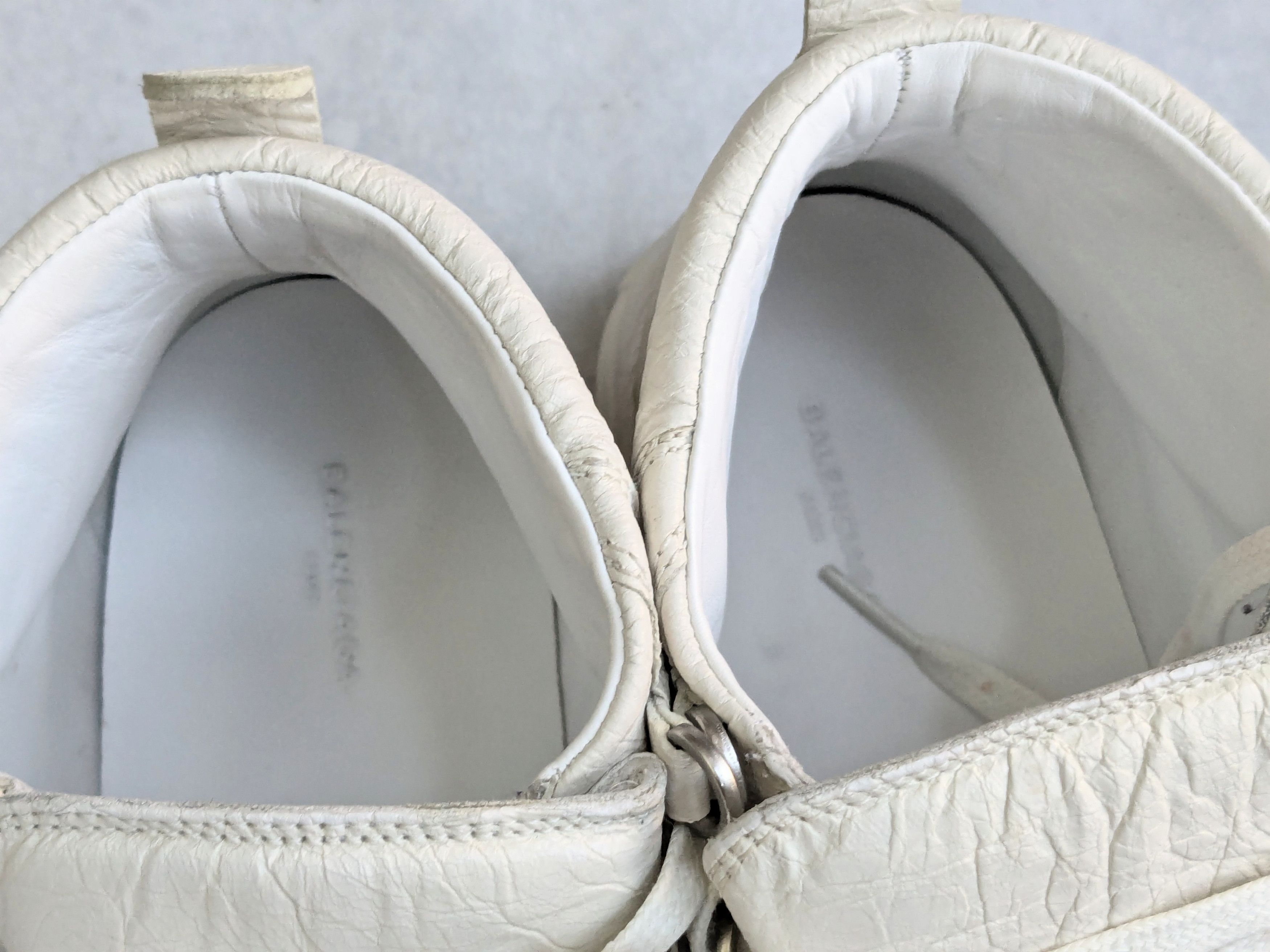 Balenciaga Balenciaga Arena Sneakers White 11 High Tops Leather Size US 11 / EU 44 - 7 Thumbnail