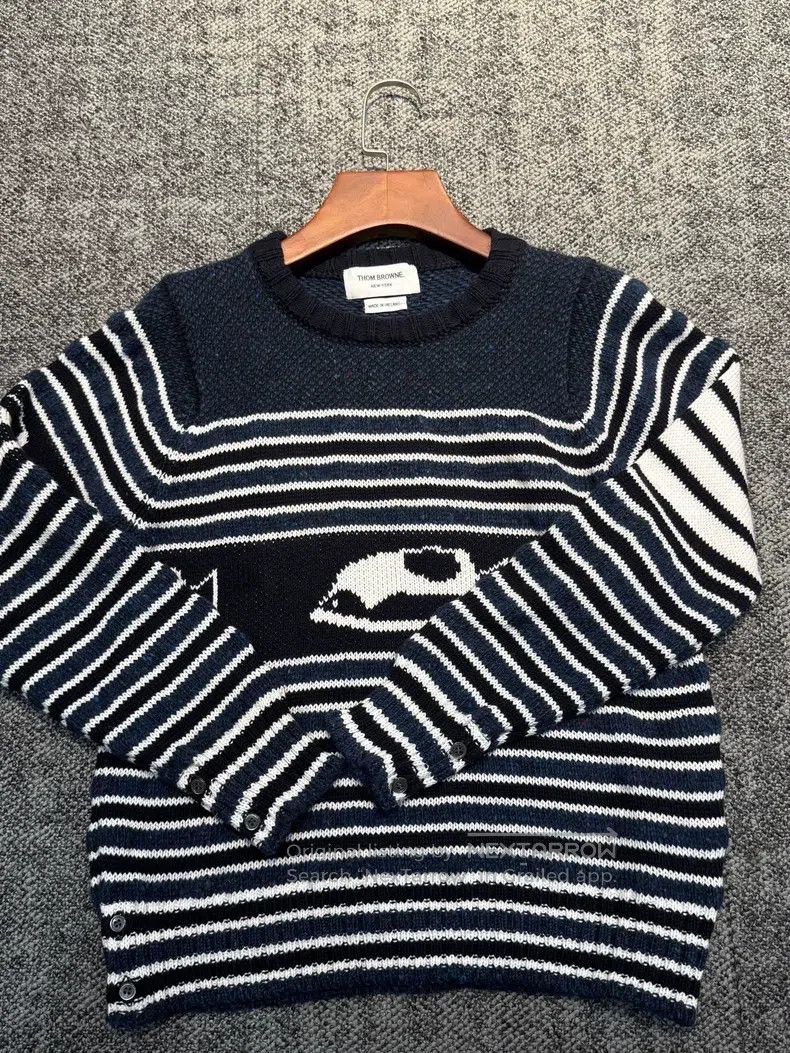 Thom Browne Thom Browne Sweater Size US L / EU 52-54 / 3 - 1 Thumbnail