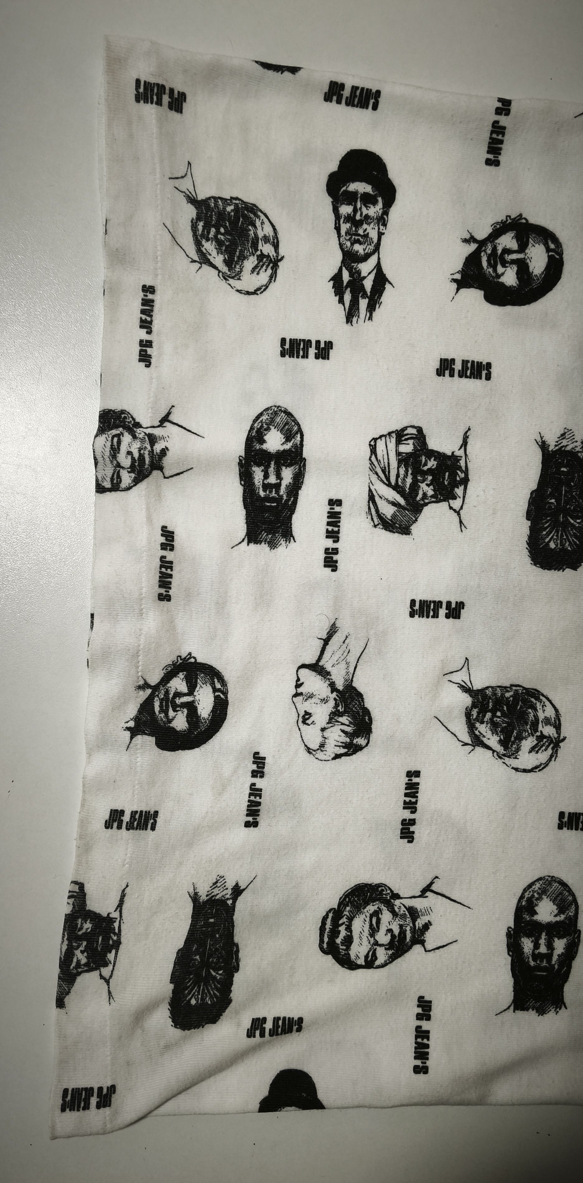 Jean Paul Gaultier 2000 - JPG-Jeans - Faces tshirt Size US L / EU 52-54 / 3 - 14 Thumbnail