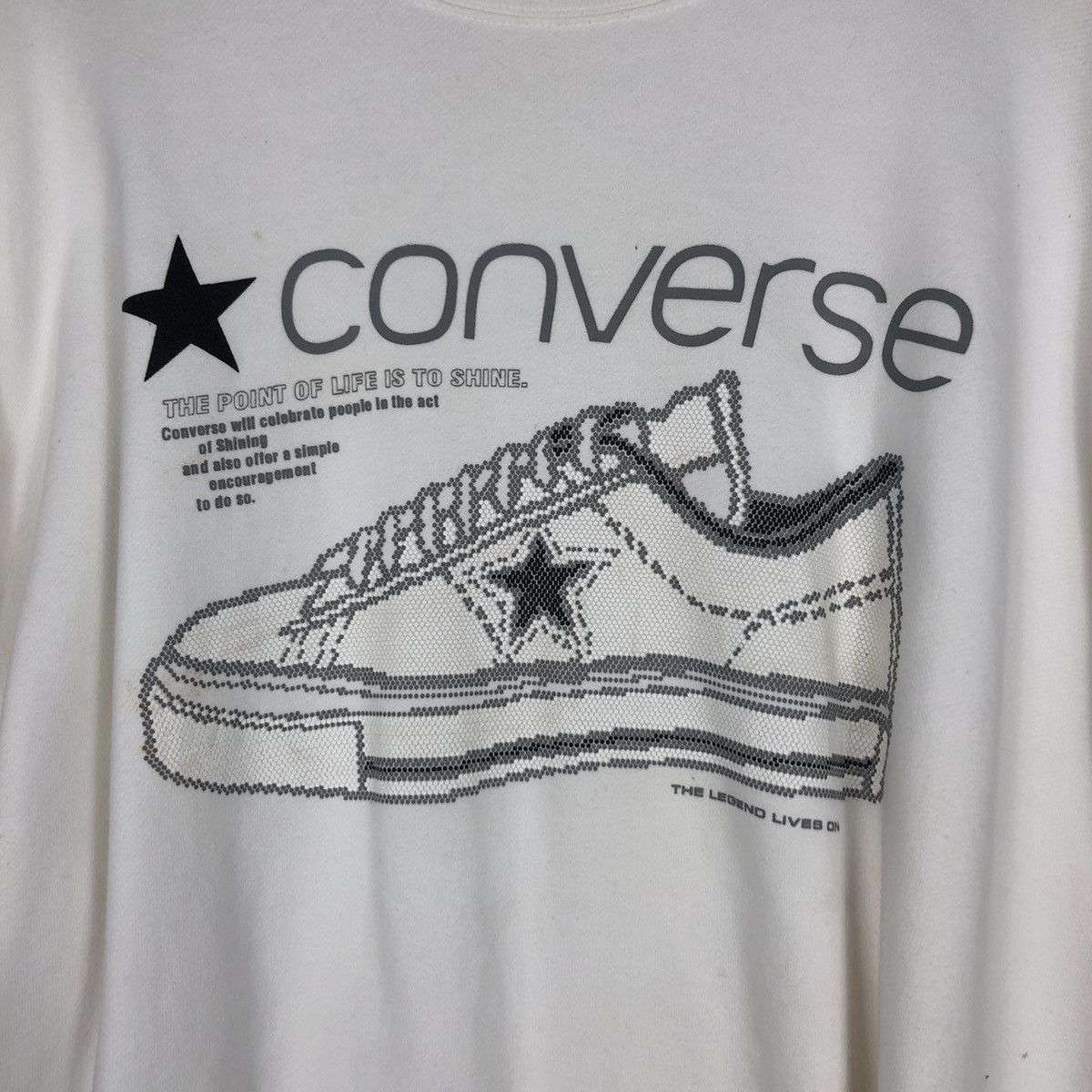 Converse × Vintage Vintage Converse All Star Sweatshirt XL Streetwear Size US XL / EU 56 / 4 - 10 Thumbnail