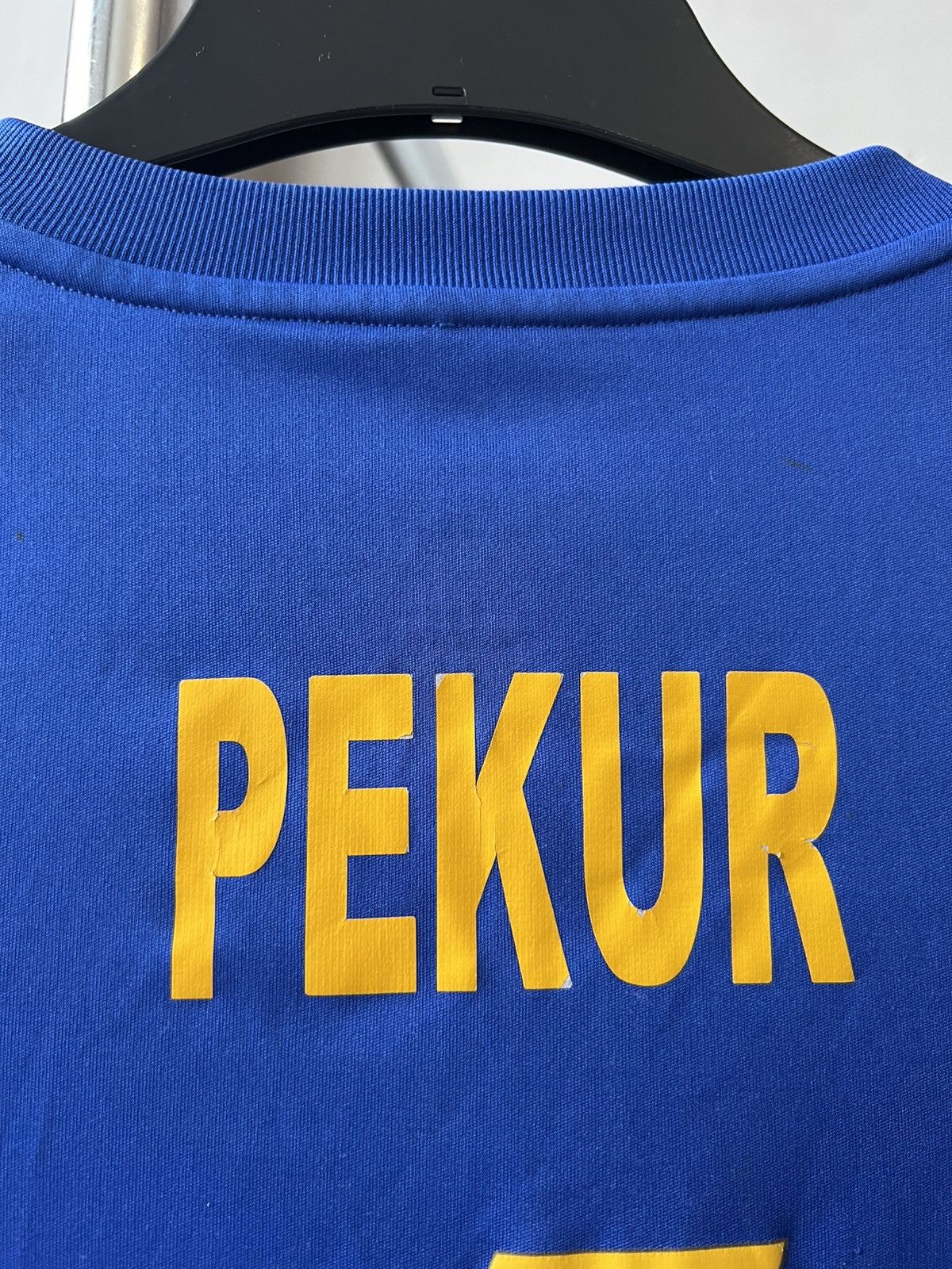 Adidas 2013/14 UKRAINE #6 PEKUR WOMEN WORLD CUP MATCH WORN JERSEY Size M / US 6-8 / IT 42-44 - 18 Thumbnail