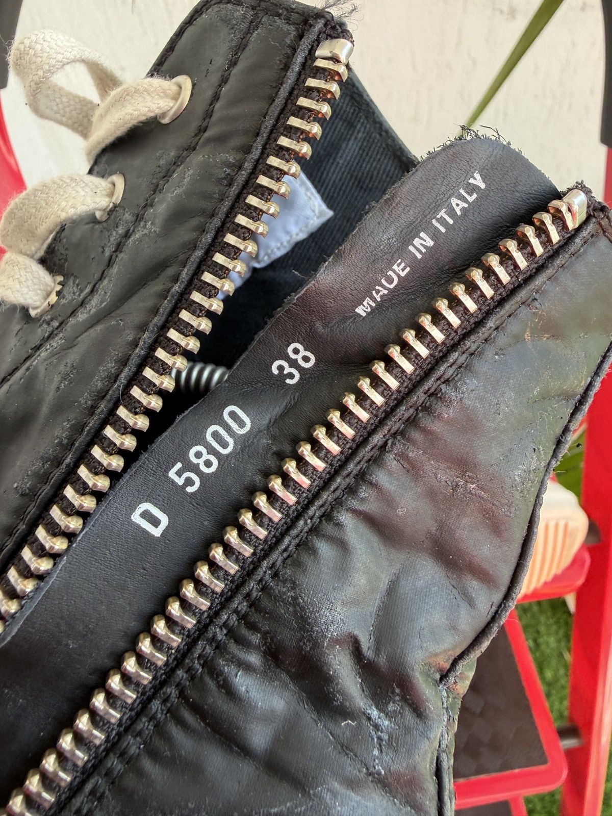 Rick Owens Drkshdw w14 Wrap hustler ramones Size US 8 / IT 38 - 18 Thumbnail