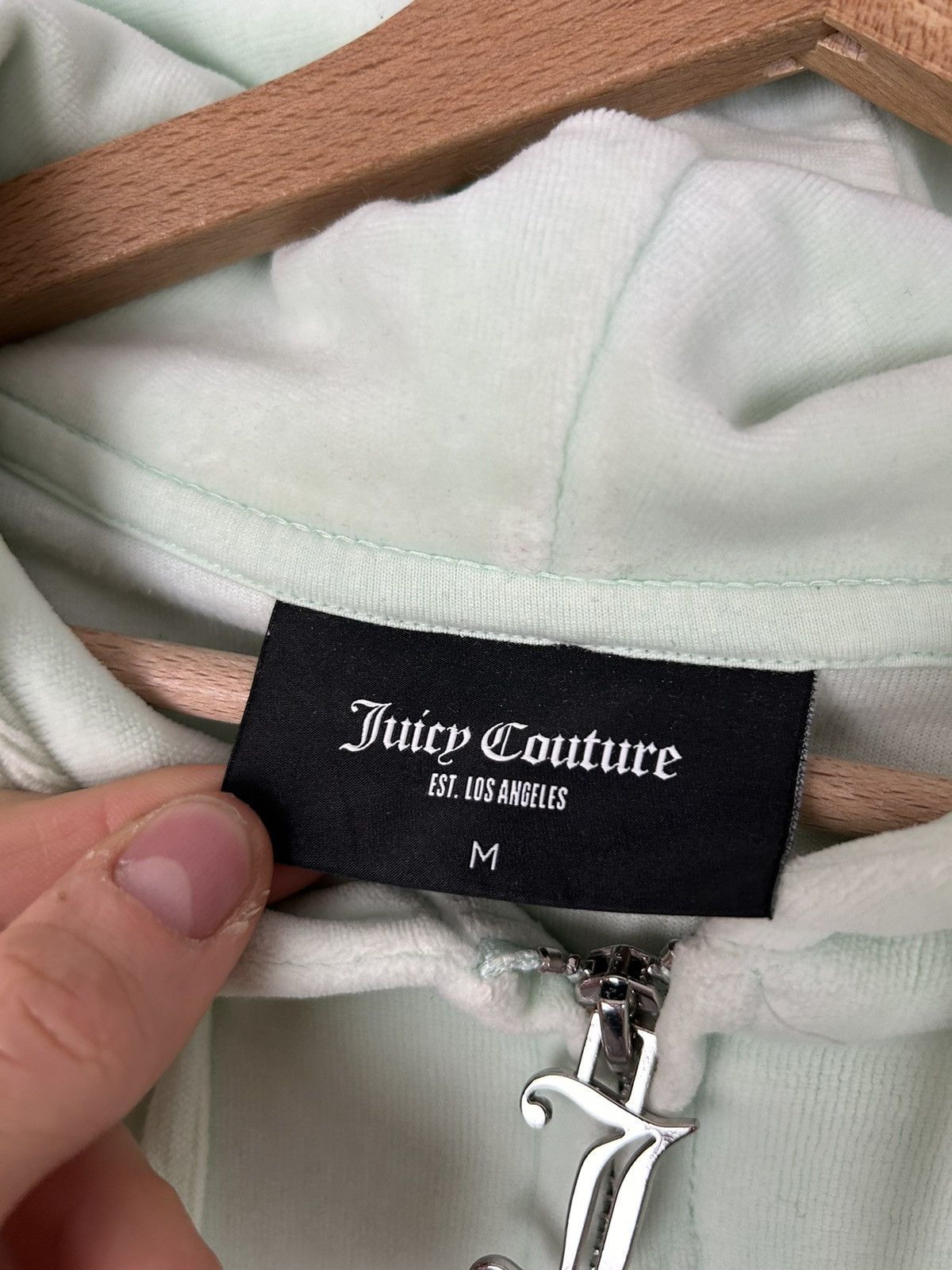 Juicy Couture Juicy Couture Green Neon Zip Hoodie Streetwear Hype Size M / US 6-8 / IT 42-44 - 5 Thumbnail
