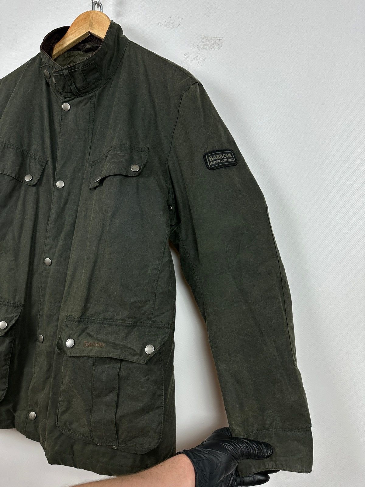 Barbour Barbour International Motorcycle Duke Waxed Jacket Size US L / EU 52-54 / 3 - 18 Thumbnail