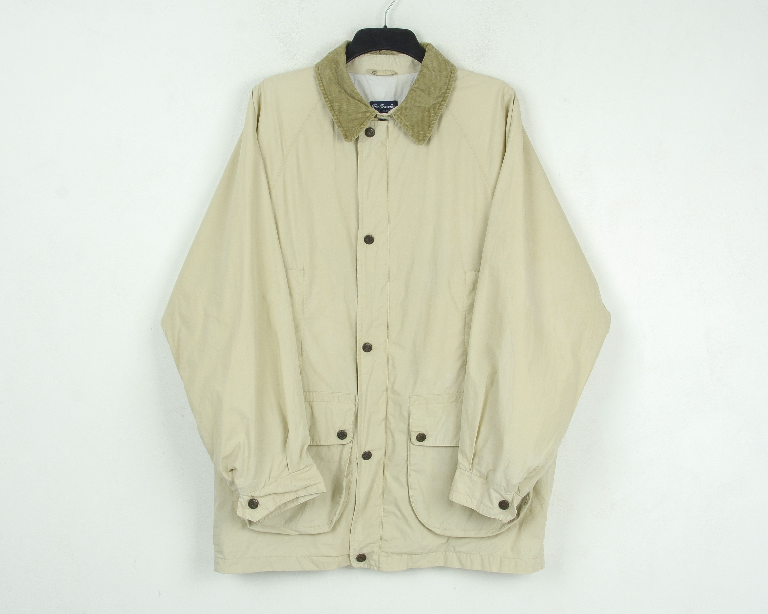 Gant The Traveller Field Jacket Barn Chore Mac Coat Lined Zip Size US L / EU 52-54 / 3 - 2 Thumbnail