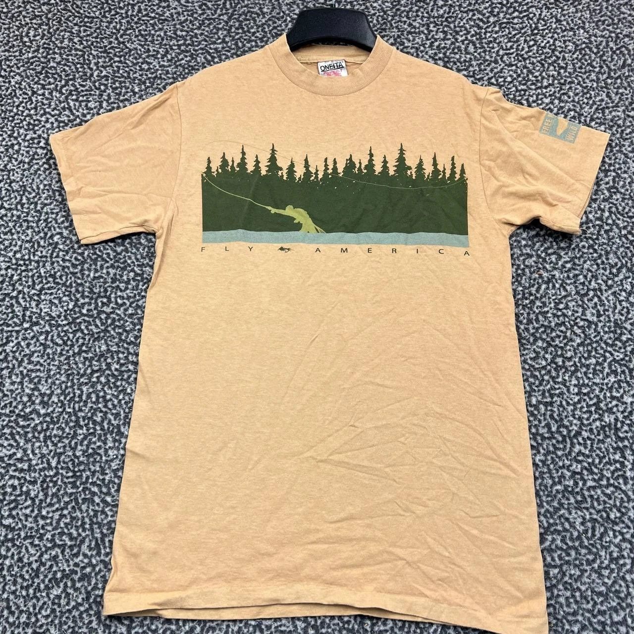 Other Vintage Fly America Shirt Men M Short Sleeve Deadstock New Size US M / EU 48-50 / 2 - 1 Thumbnail