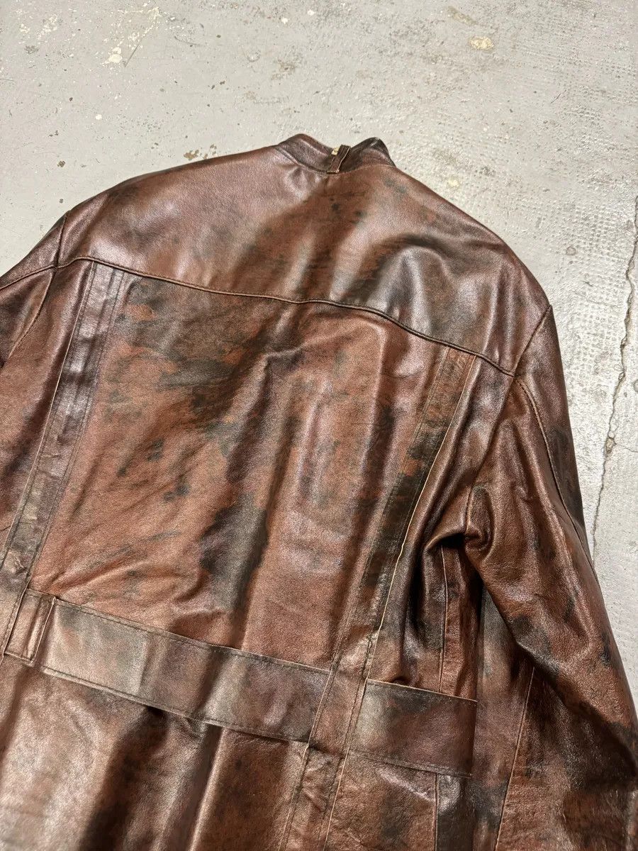 Imperial 2000s Imperial Obscur Brown Leather Straps Jacket Size US M / EU 48-50 / 2 - 4 Thumbnail
