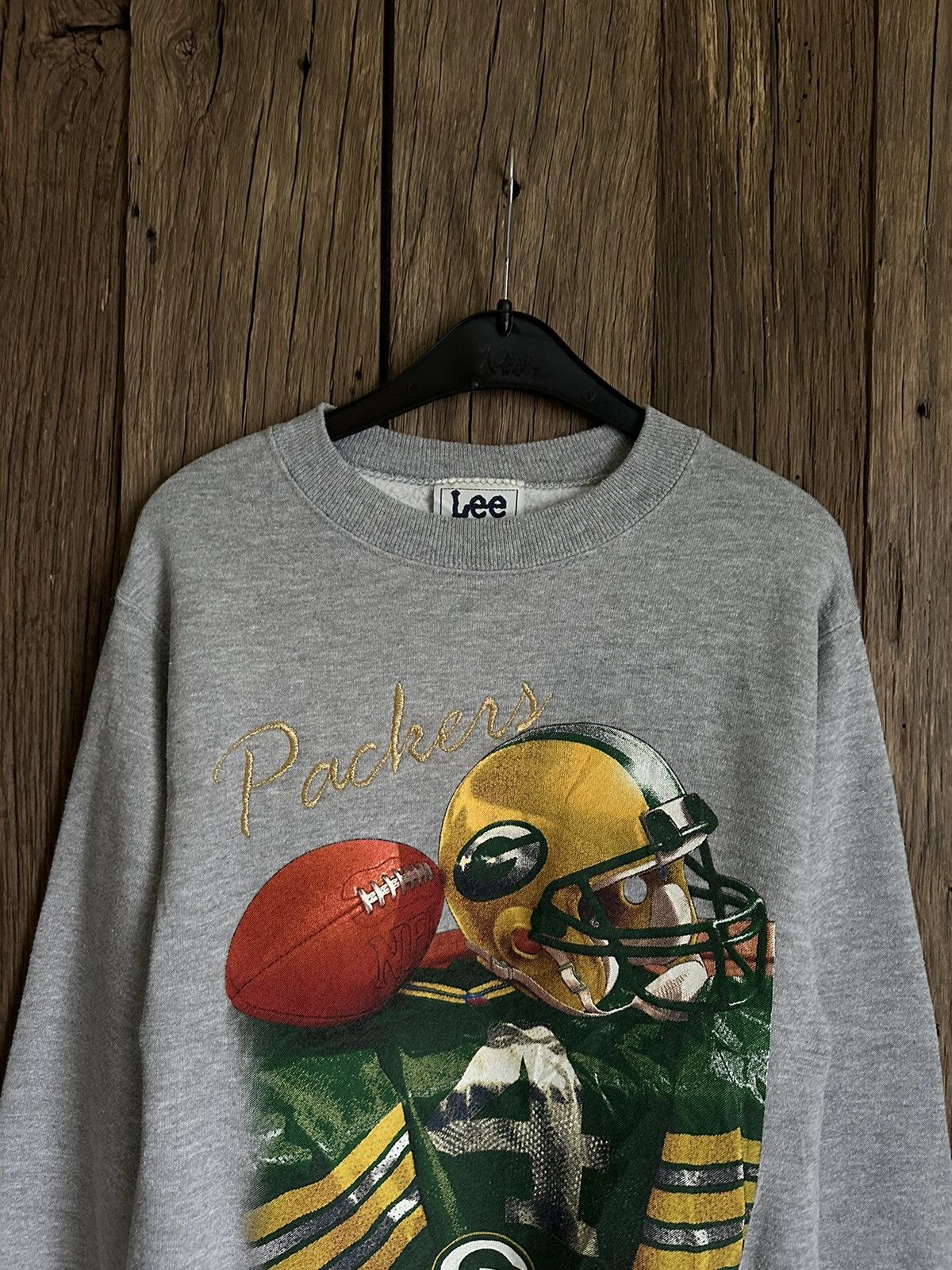 NFL × Nutmeg × Vintage Vintage 1997 NFL Green Bay Packers Nutmeg Women’s Sweatshirt Size M / US 6-8 / IT 42-44 - 2 Thumbnail