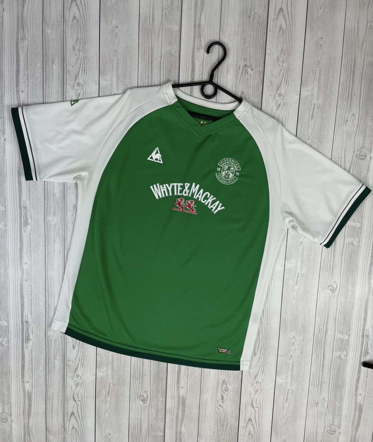 Vintage soccer jersey Hibernian Edinburgh soccer jersey XL