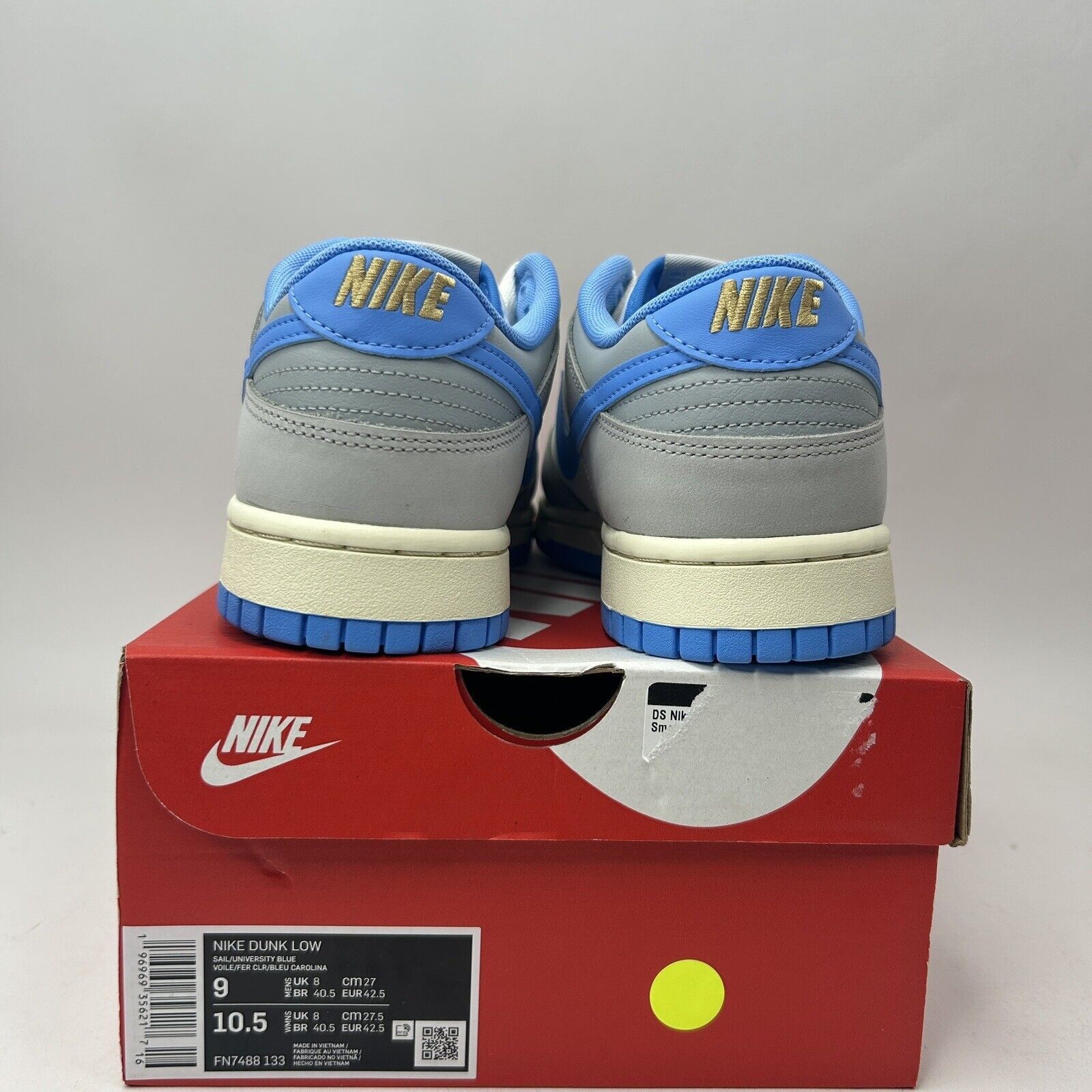 Nike Nike Dunk Low “Athletic Department University Blue" Size US 9 / EU 42 - 4 Thumbnail