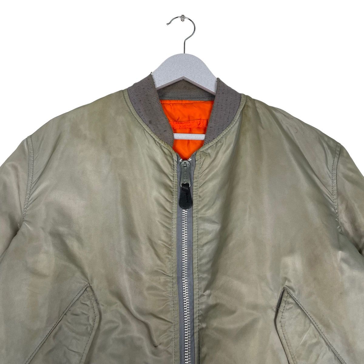Alpha Industries 💥ALPHA INDUSTRIES BOMBER FLIGHT RIOT JACKET Size US M / EU 48-50 / 2 - 2 Thumbnail