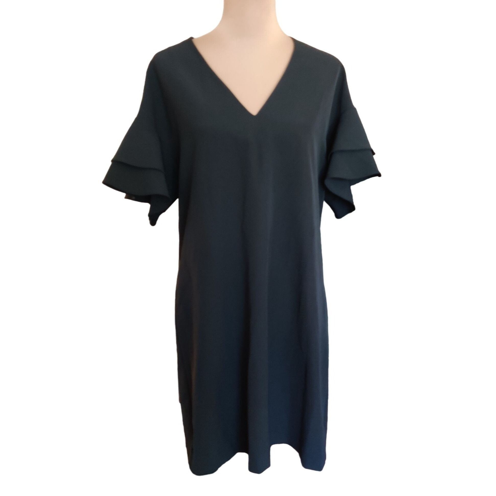 Other Seed Heritage Womens Shift Dress Short Ruffle Bell Sleeve Ca Size XL / US 12-14 / IT 48-50 - 1 Thumbnail