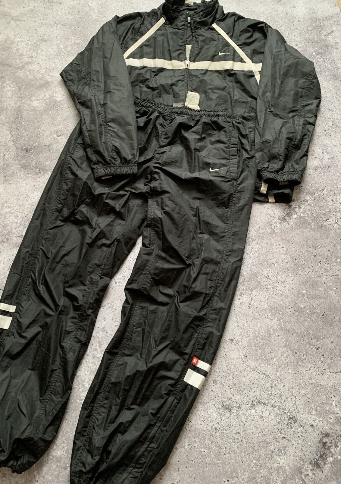 Nike 🔥VINTAGE 00’s NIKE DRILL TRACK SUIT Size US 34 / EU 50 - 2 Thumbnail