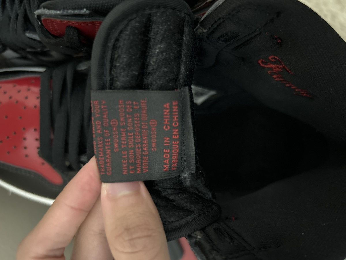 Jordan Brand × Nike Air Jordan 1 Retro High OG Patent Bred' Size US 8.5 / EU 41-42 - 8 Thumbnail