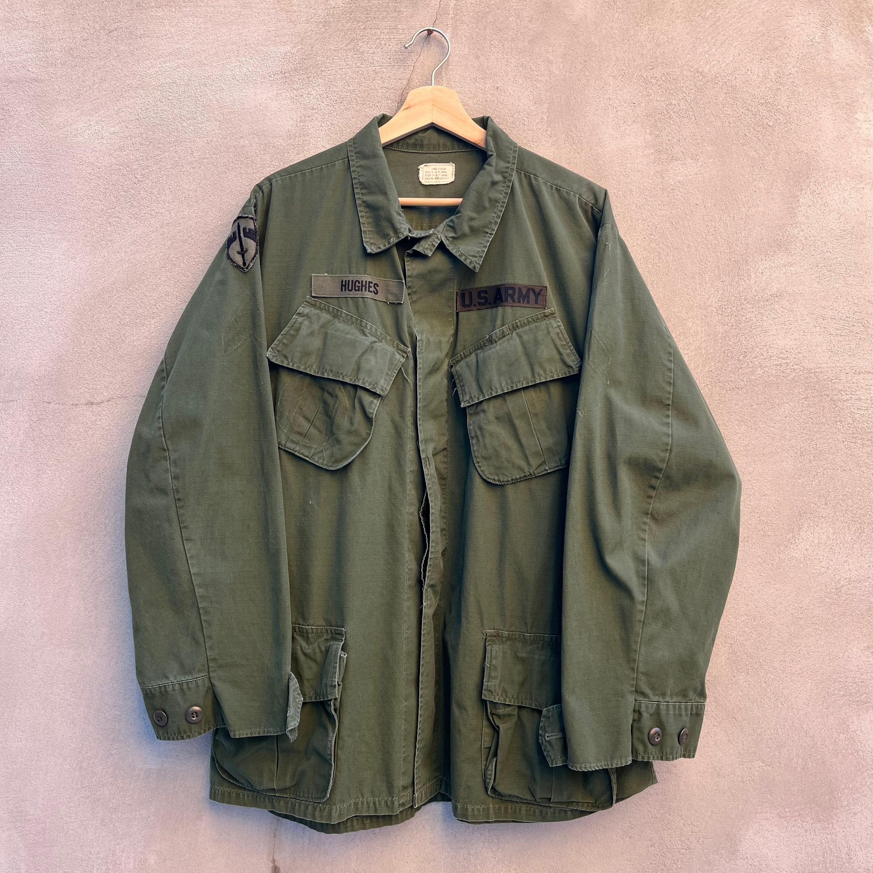 Vintage 69’ Military US Army Slant Pocket Jungle Jacket | Grailed