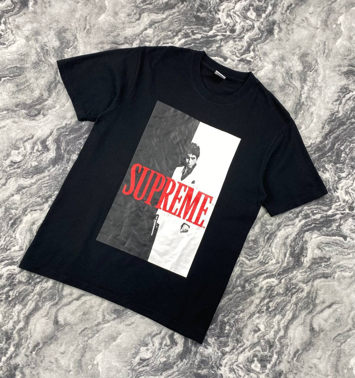 トップス Supreme 17AW Scarface Split Tee Supreme Scarface Split Tee Red Men's - FW17 - US