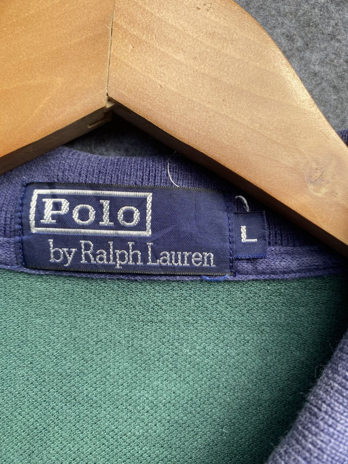 Polo Ralph Lauren × Vintage Vintage polo ralph lauren polo long sleeve Size US L / EU 52-54 / 3 - 7 Thumbnail
