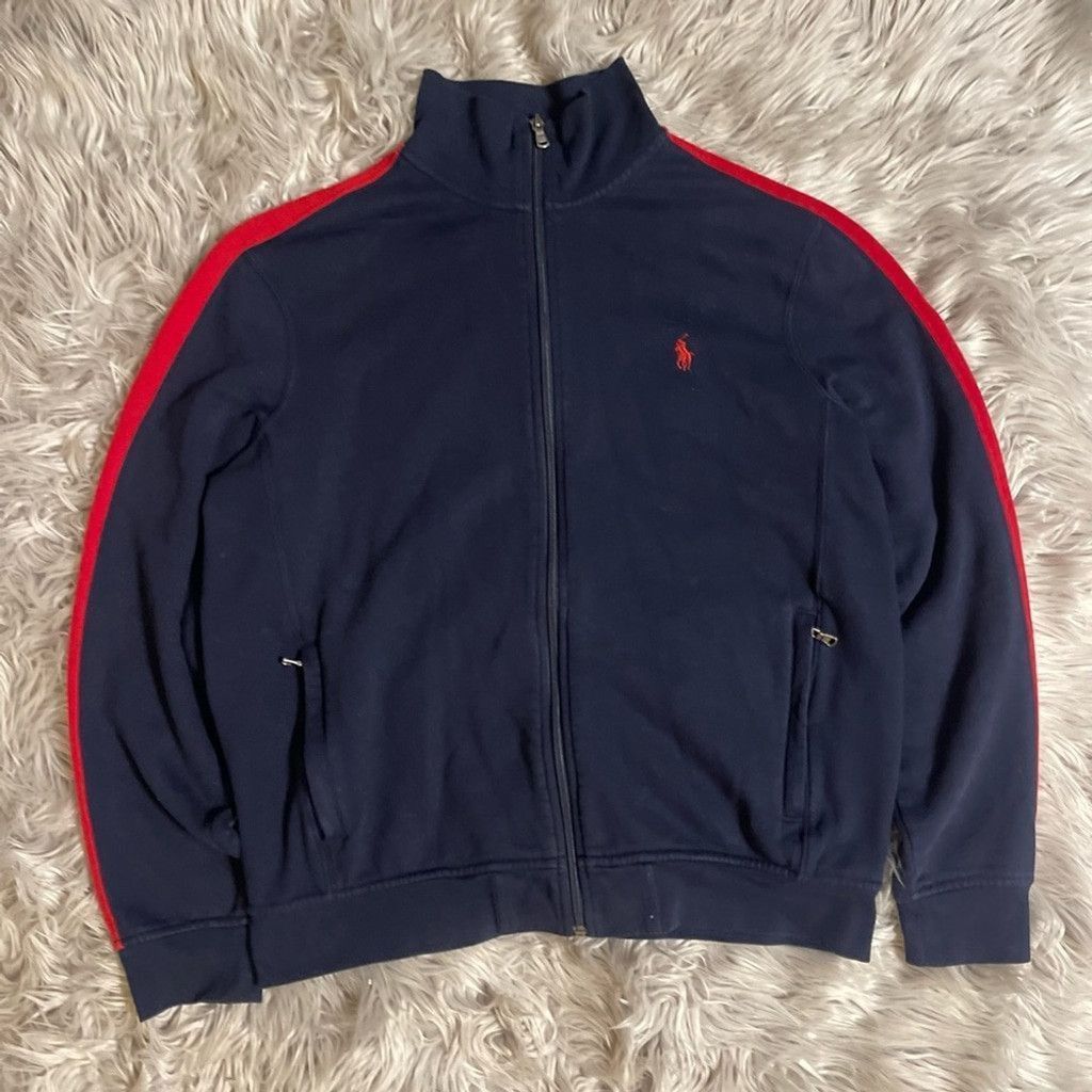 Polo Ralph Lauren Polo navy Blue full zip up with red accents size M Size US M / EU 48-50 / 2 - 1 Thumbnail