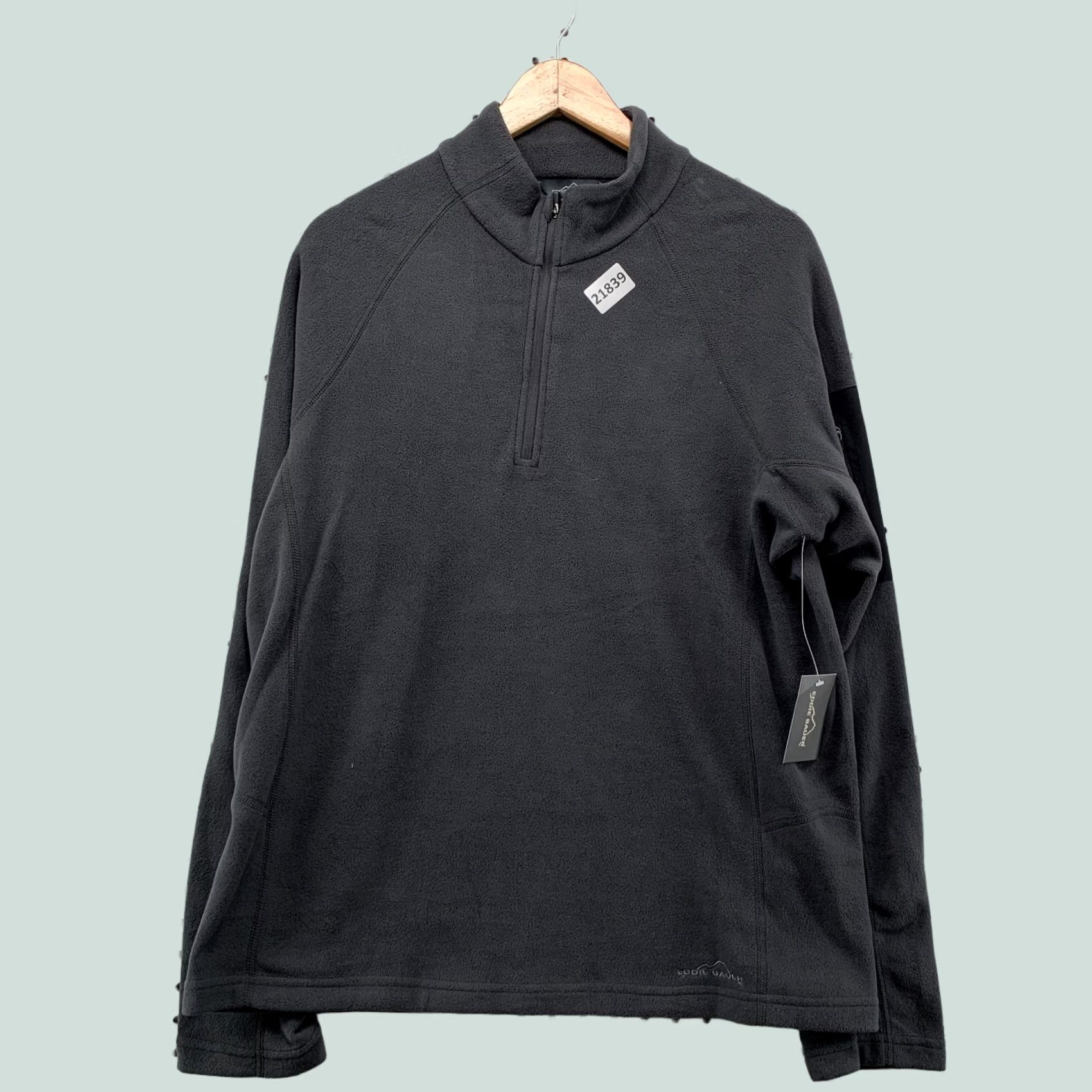 Eddie Bauer VINTAGE Eddie Bauer Fleece 1/4 Zip Sweater Gray Mens M Pullover Size US M / EU 48-50 / 2 - 1 Thumbnail