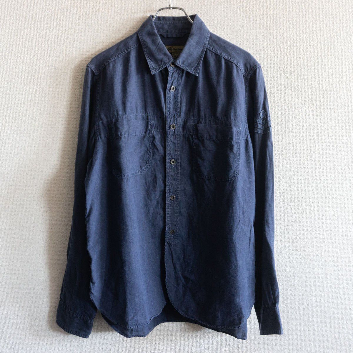 Nigel Cabourn NIGEL CABOURN Linen Work Shirt Size L Size US L / EU 52-54 / 3 - 1 Thumbnail