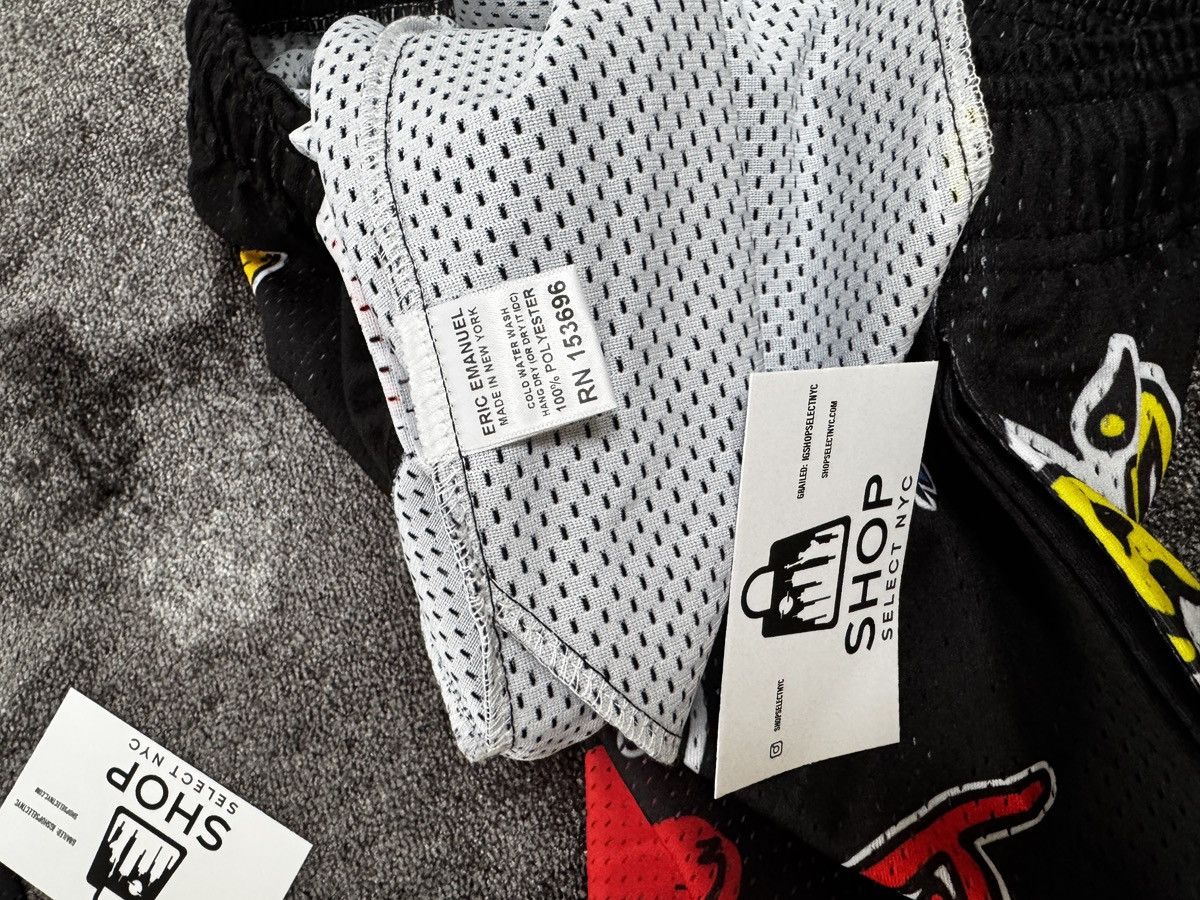 Eric Emanuel × Matty Boy BRAND NEW ERIC EMANUEL X MATTY BOY BLACK SWEATSHORTS Size US 30 / EU 46 - 4 Thumbnail