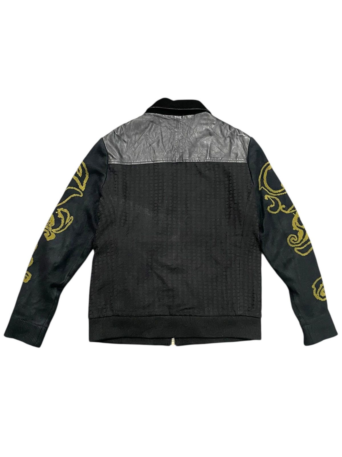14th Addiction × KMRii × Le Grande Bleu (L.G.B.) 2000s Gold Prince - Vkei Style Liner Western Jacket Size US M / EU 48-50 / 2 - 14 Thumbnail