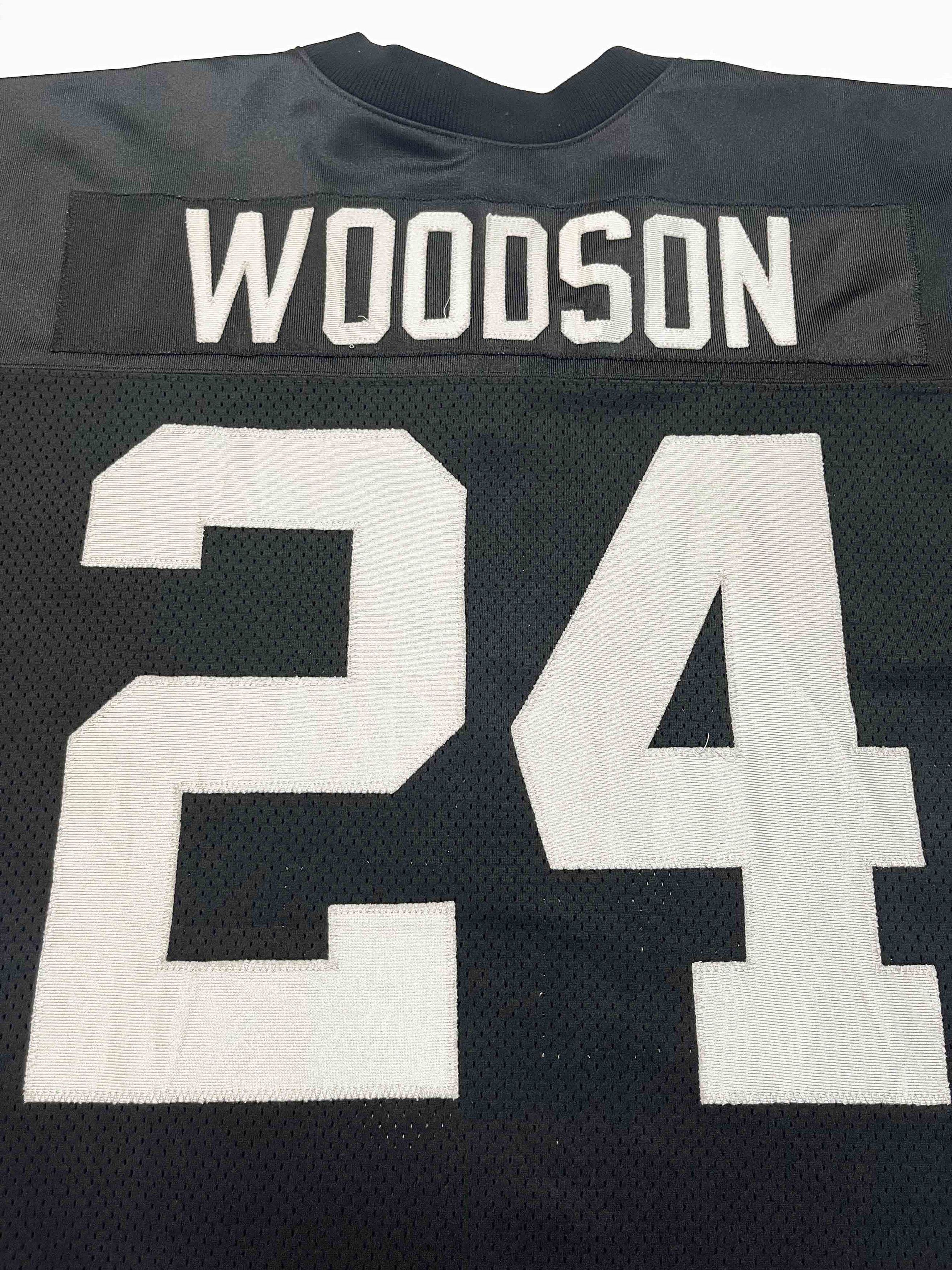 Reebok Reebok Authentic NFL Oakland Raiders WOODSON #24 Jersey Size US XL / EU 56 / 4 - 5 Thumbnail
