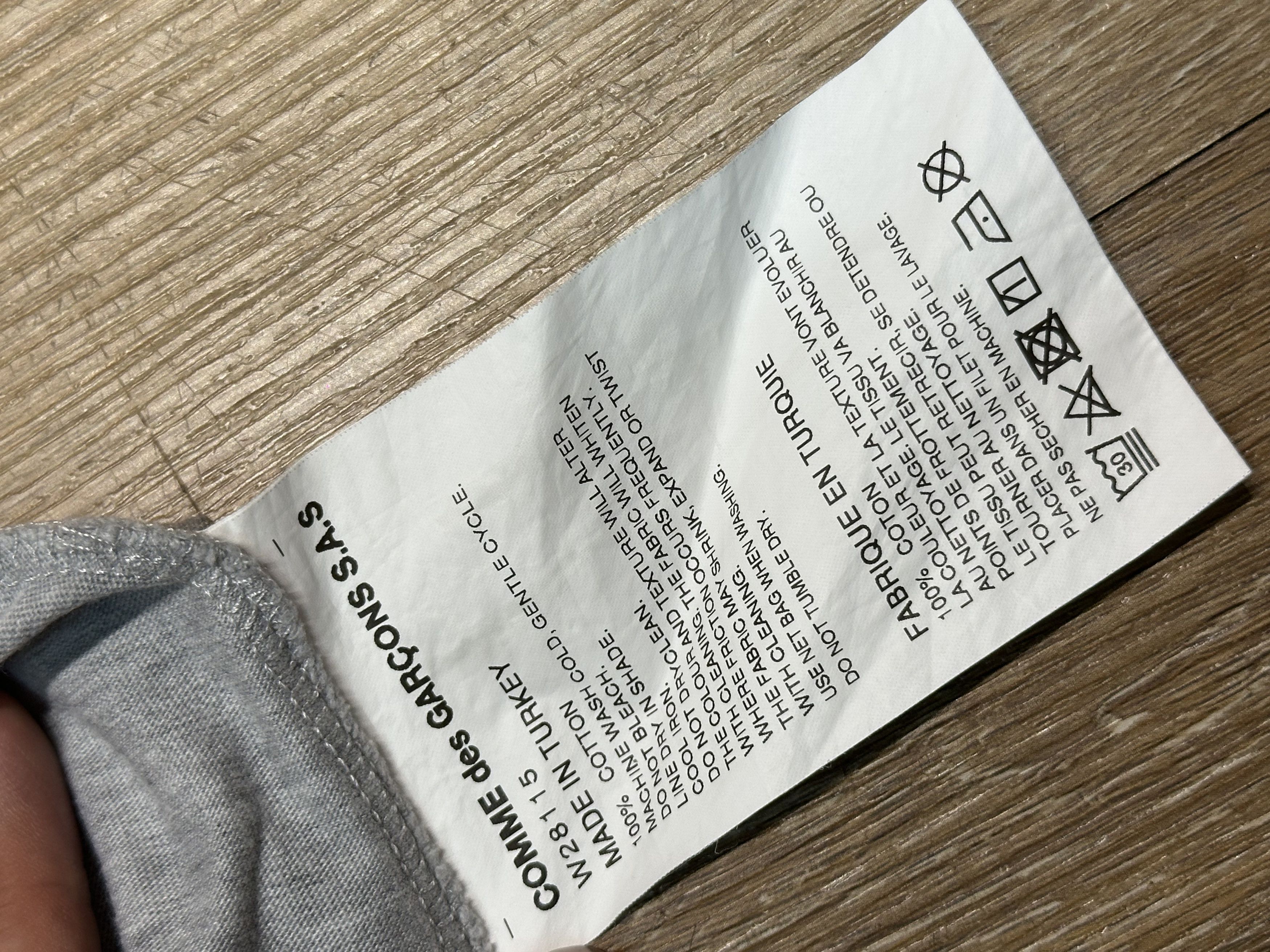 Comme des Garcons Comme Des Garcons Long Sleeve Size US L / EU 52-54 / 3 - 8 Thumbnail