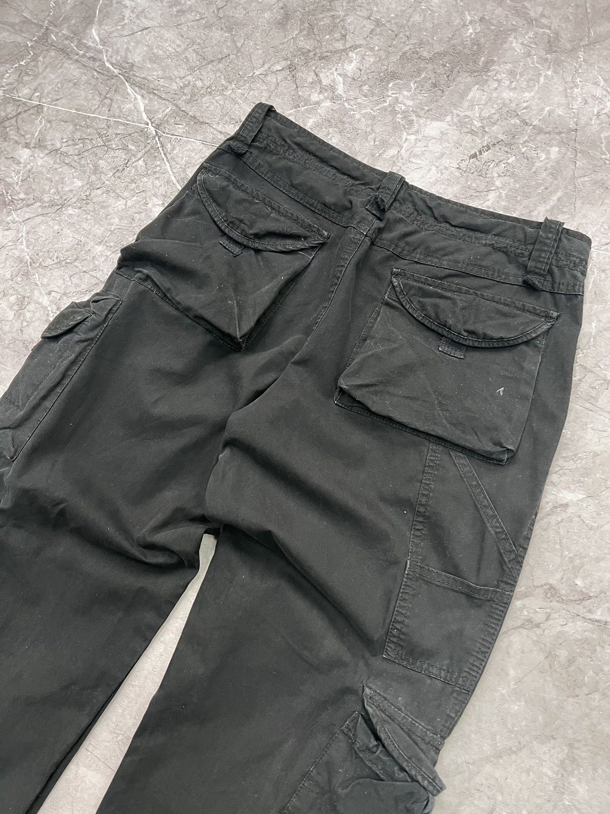 Japanese Brand × Jean Paul Gaultier VTG 00s JPG style Japanese Distressed Cargo pants jeans Size US 30 / EU 46 - 10 Thumbnail