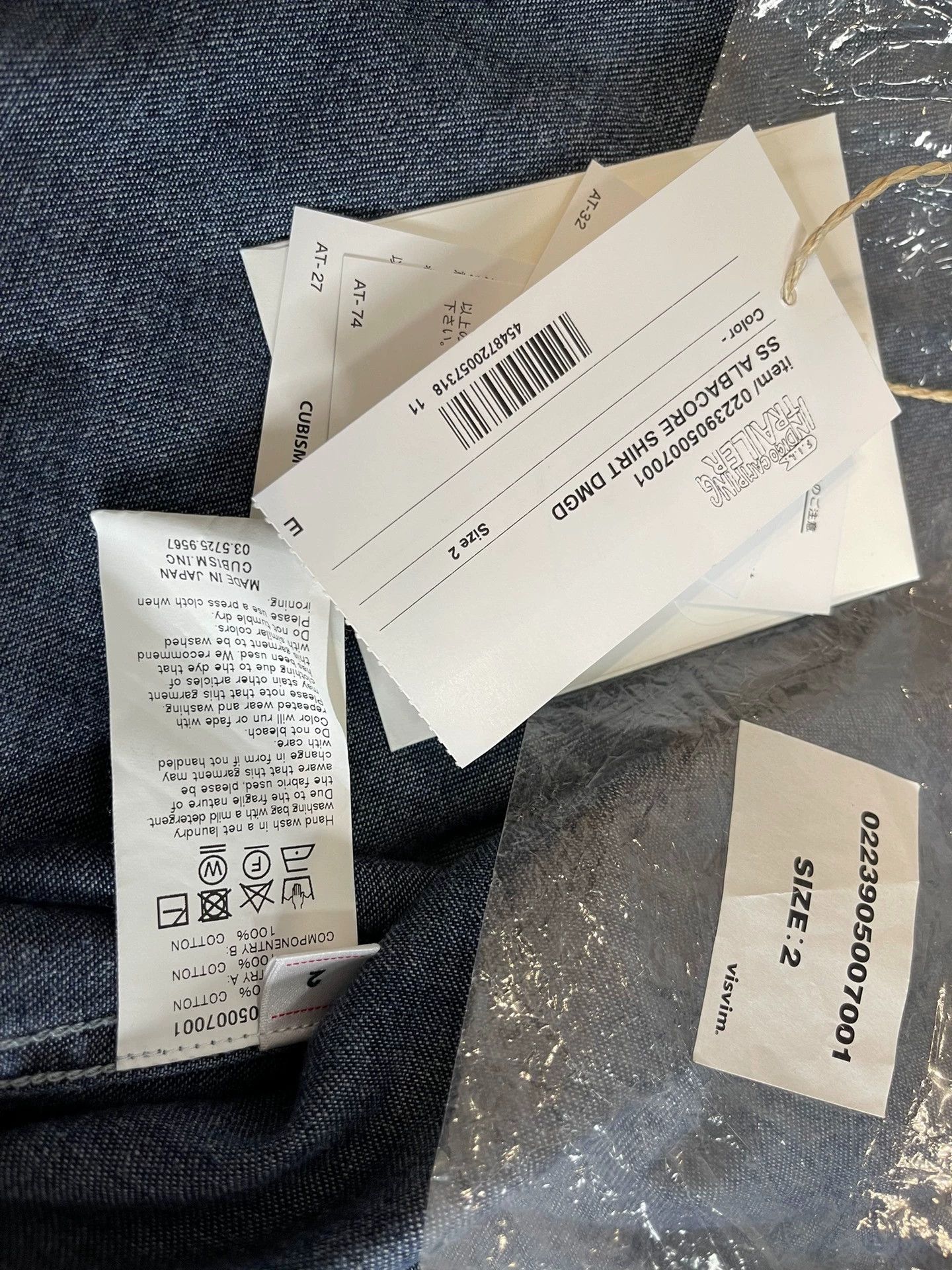 Visvim VISVIM 23SS ICT SS ALBACORE SHIRT DMGD Size 2 Size US M / EU 48-50 / 2 - 9 Thumbnail