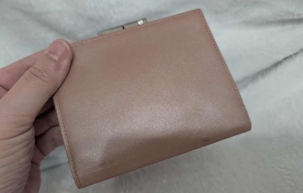 Givenchy Authentic Givenchy Metallic Pearl Pink Leather Wallet Size ONE SIZE - 3 Thumbnail