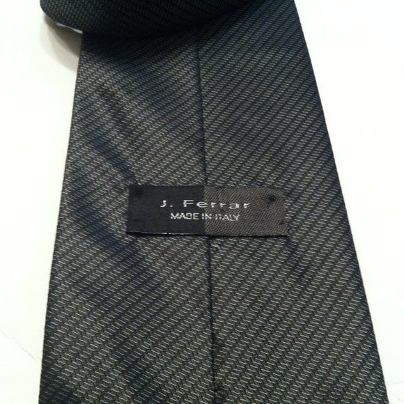 Other J.FERRAR MEN'S 72%ACETATE 28%POLYESTER TIE WIDTH: 3 3/4" Size ONE SIZE - 4 Thumbnail