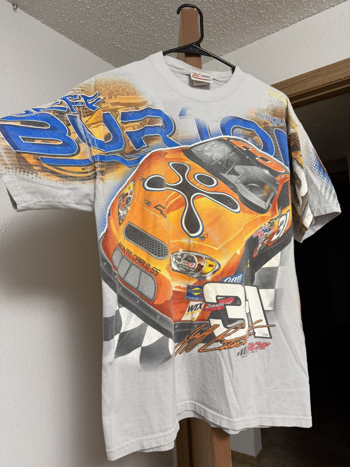 Other Vintage Jeff Burton NASCAR T-Shirt Size US L / EU 52-54 / 3 - 1 Thumbnail