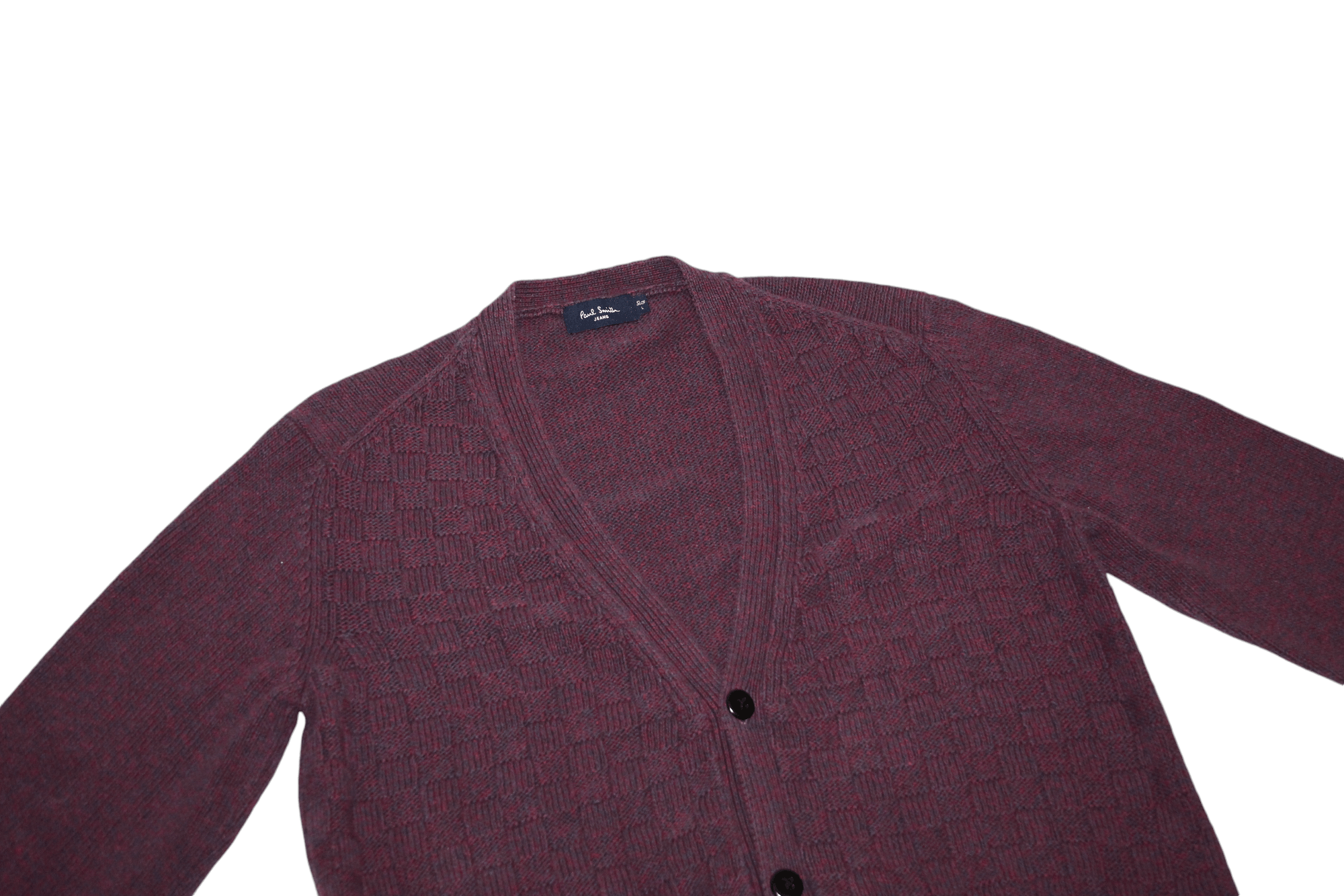 Paul Smith Paul Smith Jeans Gradient Cotton Knitted Button-up cardigan Size US L / EU 52-54 / 3 - 2 Thumbnail