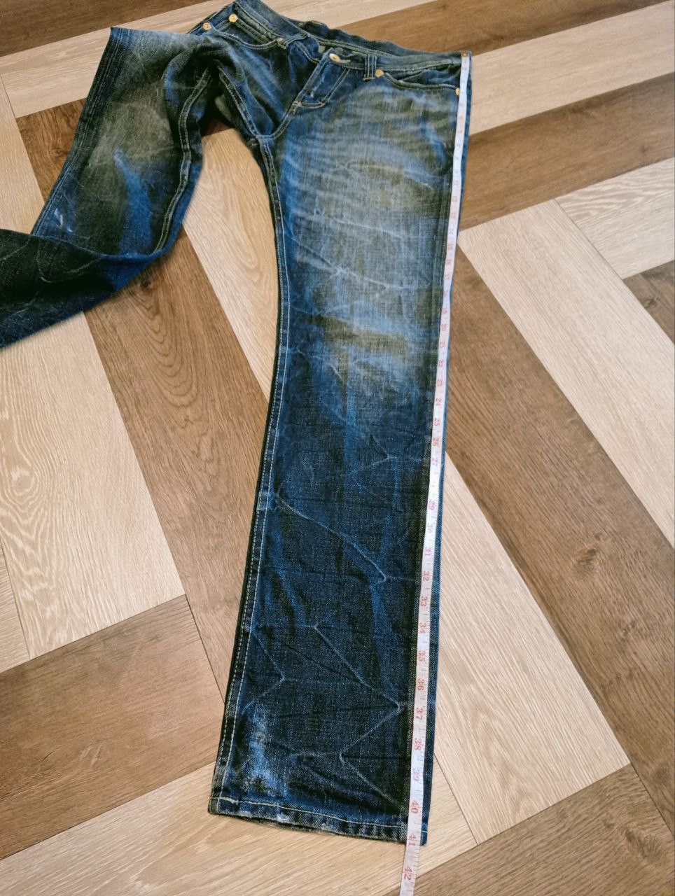 semanticdesign SEMANTIC DESIGN JAPAN DISTRESSED STYLE PANTS Size US 32 / EU 48 - 16 Thumbnail