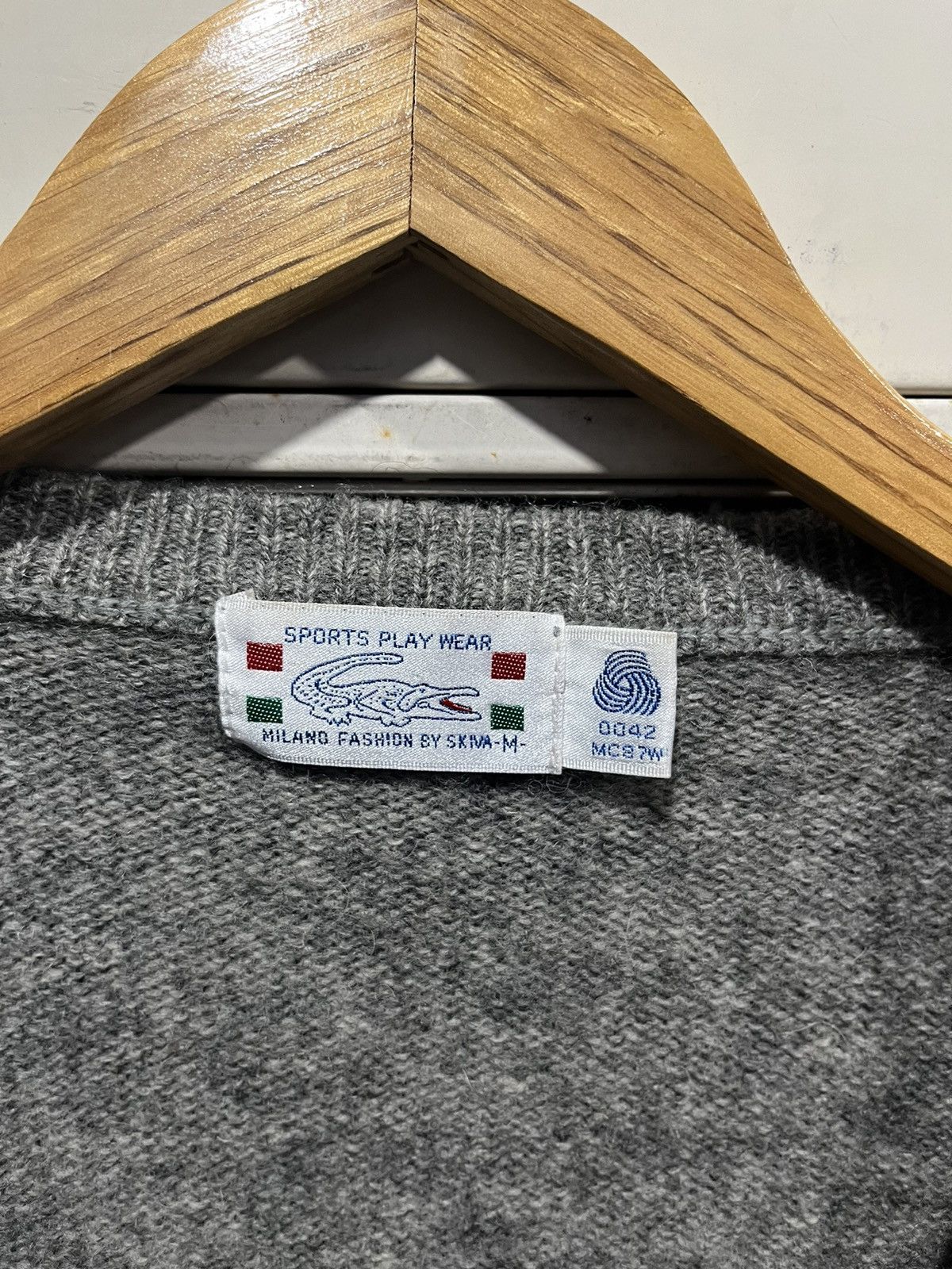 Lacoste Lacoste by Skiva Plaid Wool Vest Jacket 90s Size US M / EU 48-50 / 2 - 5 Thumbnail